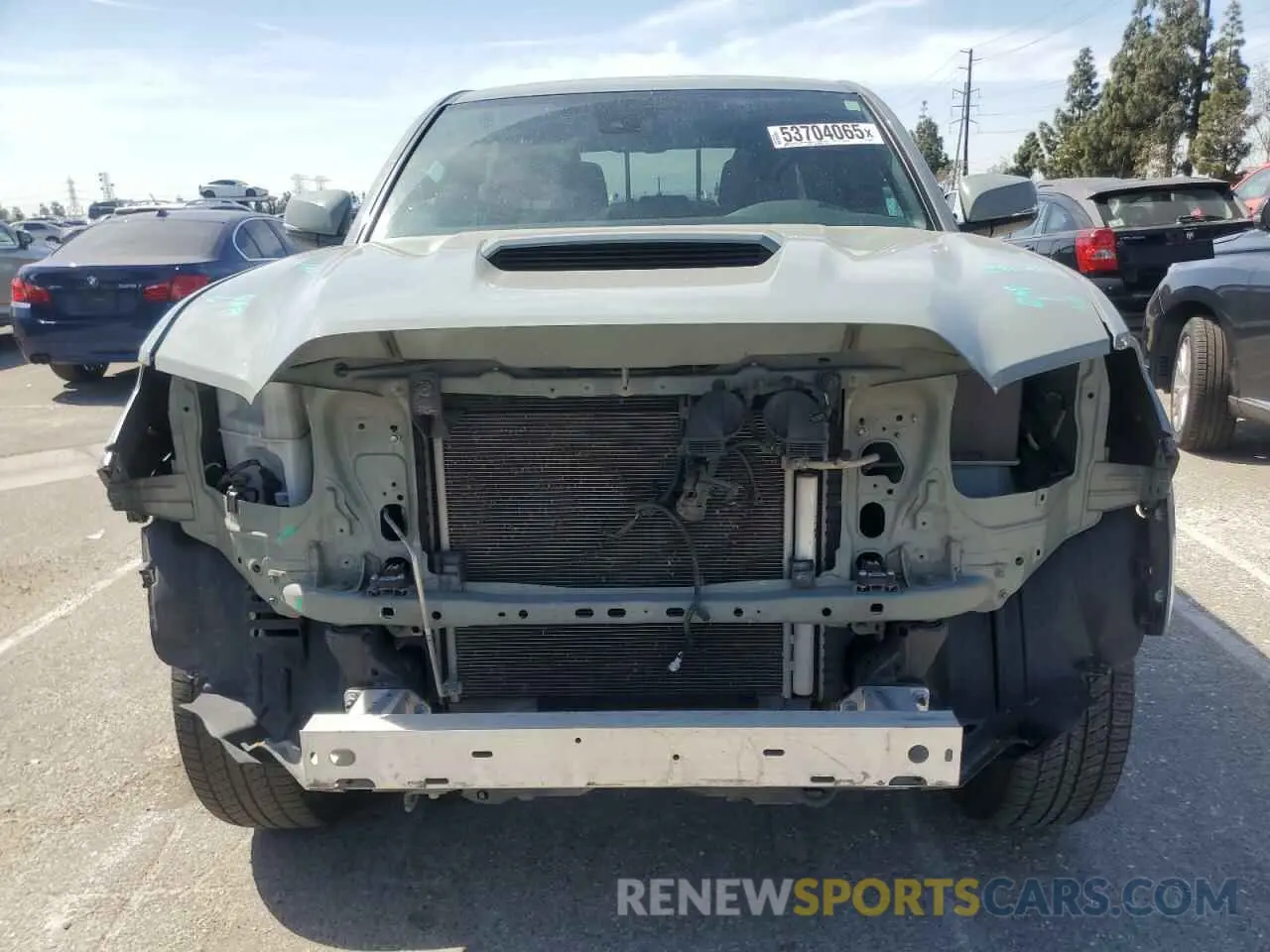 5 Photograph of a damaged car 3TMBZ5DN9NM033861 TOYOTA TACOMA 2022