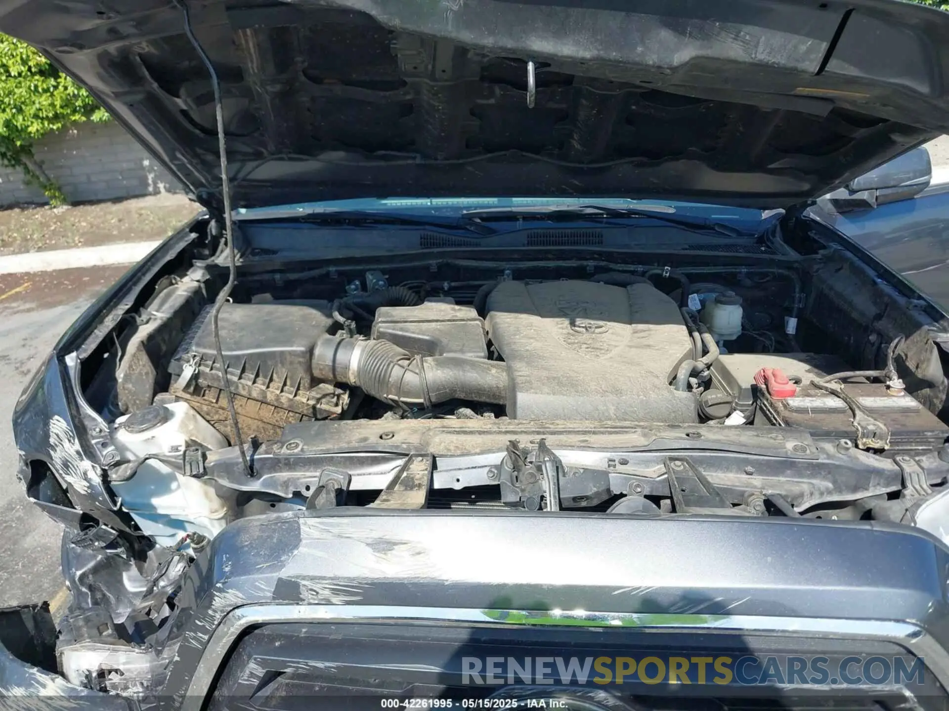 10 Photograph of a damaged car 3TMCZ5AN0NM455316 TOYOTA TACOMA 2022