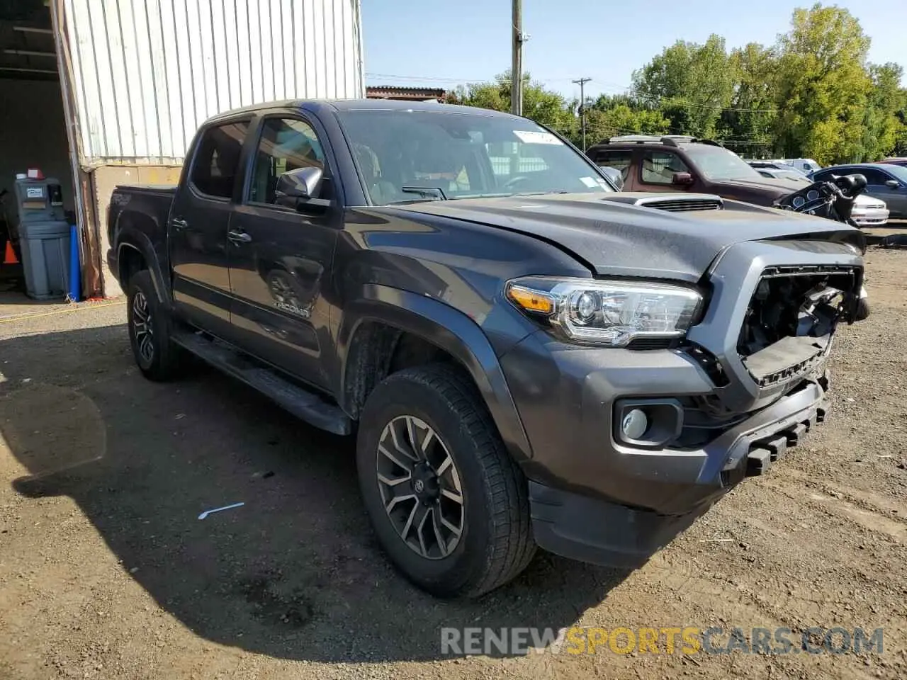 4 Photograph of a damaged car 3TMCZ5AN0NM458300 TOYOTA TACOMA 2022