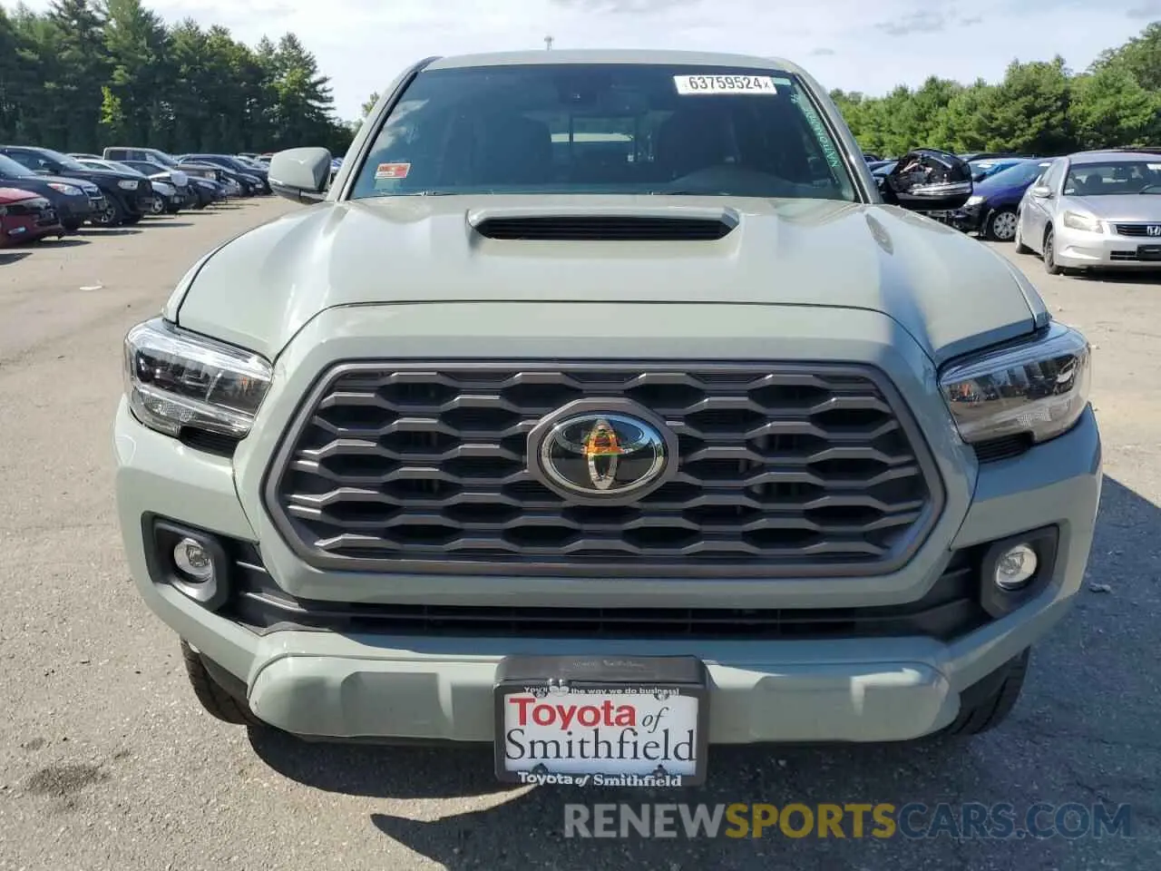5 Photograph of a damaged car 3TMCZ5AN0NM464937 TOYOTA TACOMA 2022