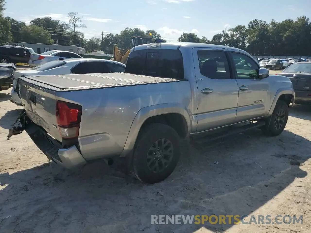 3 Photograph of a damaged car 3TMCZ5AN0NM468664 TOYOTA TACOMA 2022