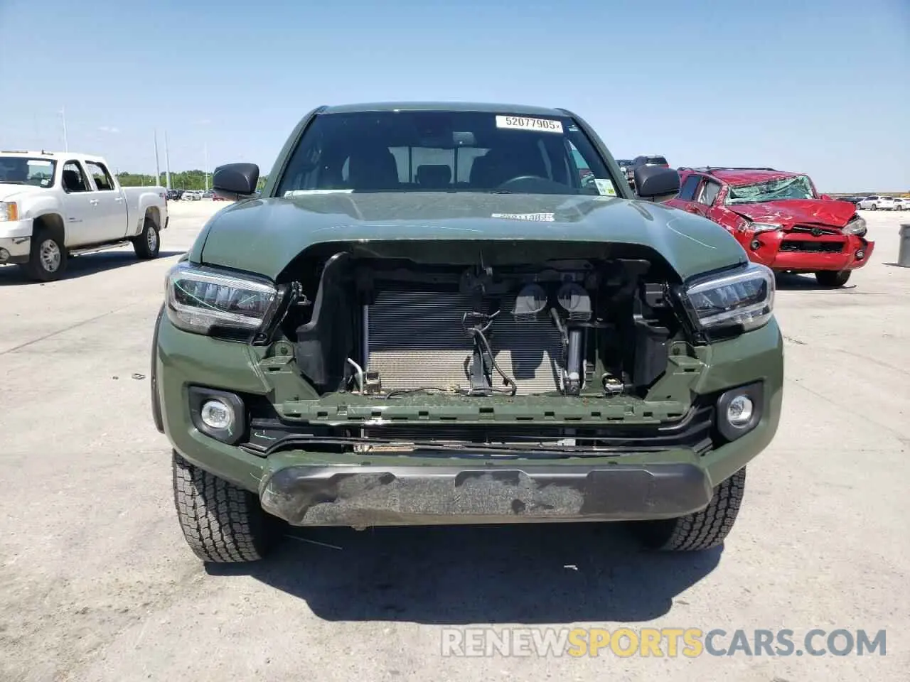 5 Photograph of a damaged car 3TMCZ5AN0NM517152 TOYOTA TACOMA 2022