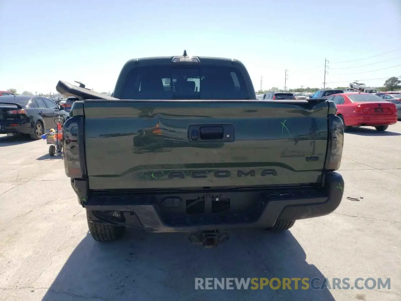 6 Photograph of a damaged car 3TMCZ5AN0NM517152 TOYOTA TACOMA 2022