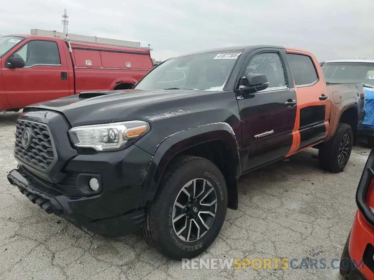 1 Photograph of a damaged car 3TMCZ5AN0NM519659 TOYOTA TACOMA 2022