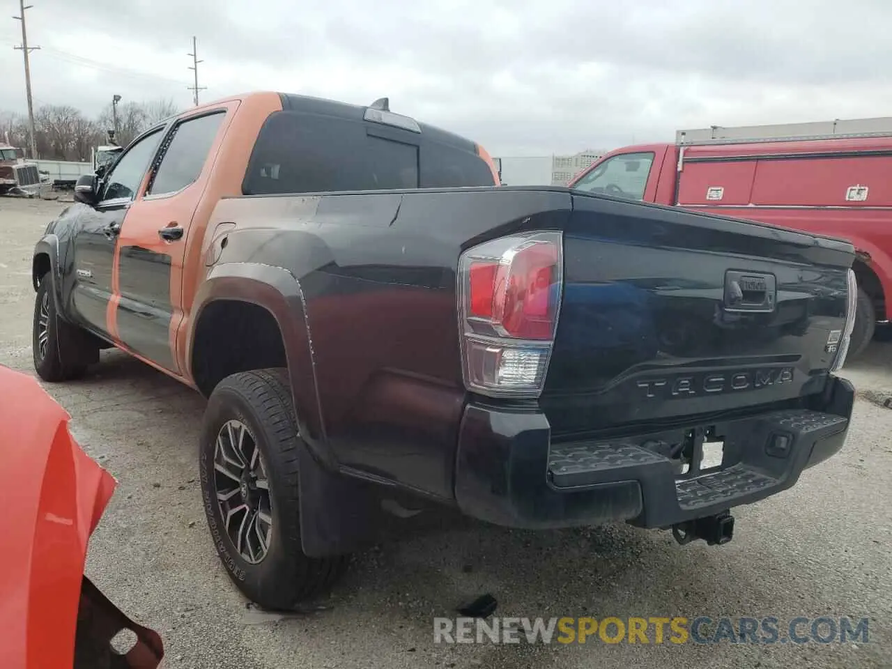 2 Photograph of a damaged car 3TMCZ5AN0NM519659 TOYOTA TACOMA 2022