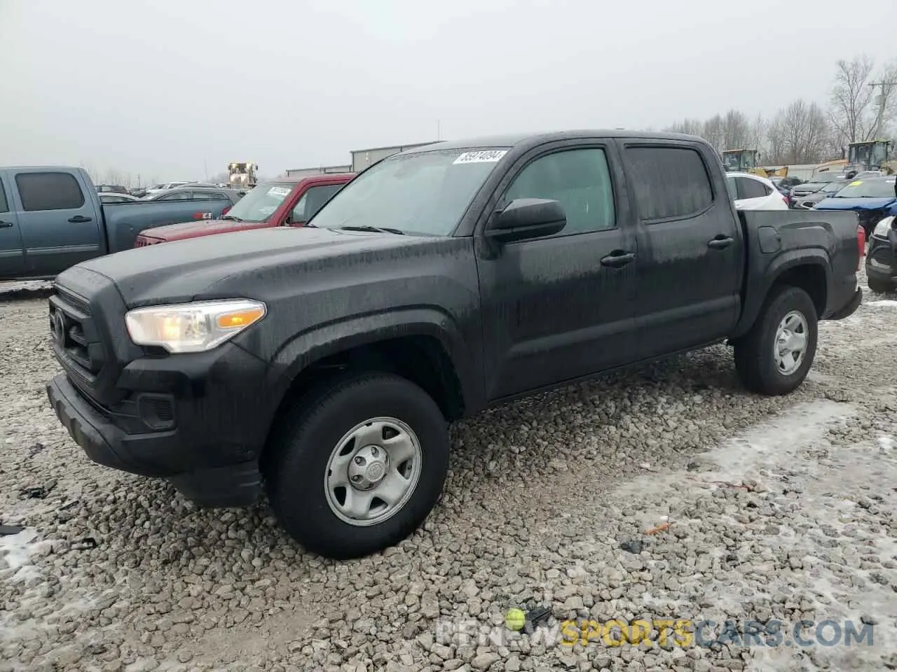 1 Photograph of a damaged car 3TMCZ5AN0NM523968 TOYOTA TACOMA 2022