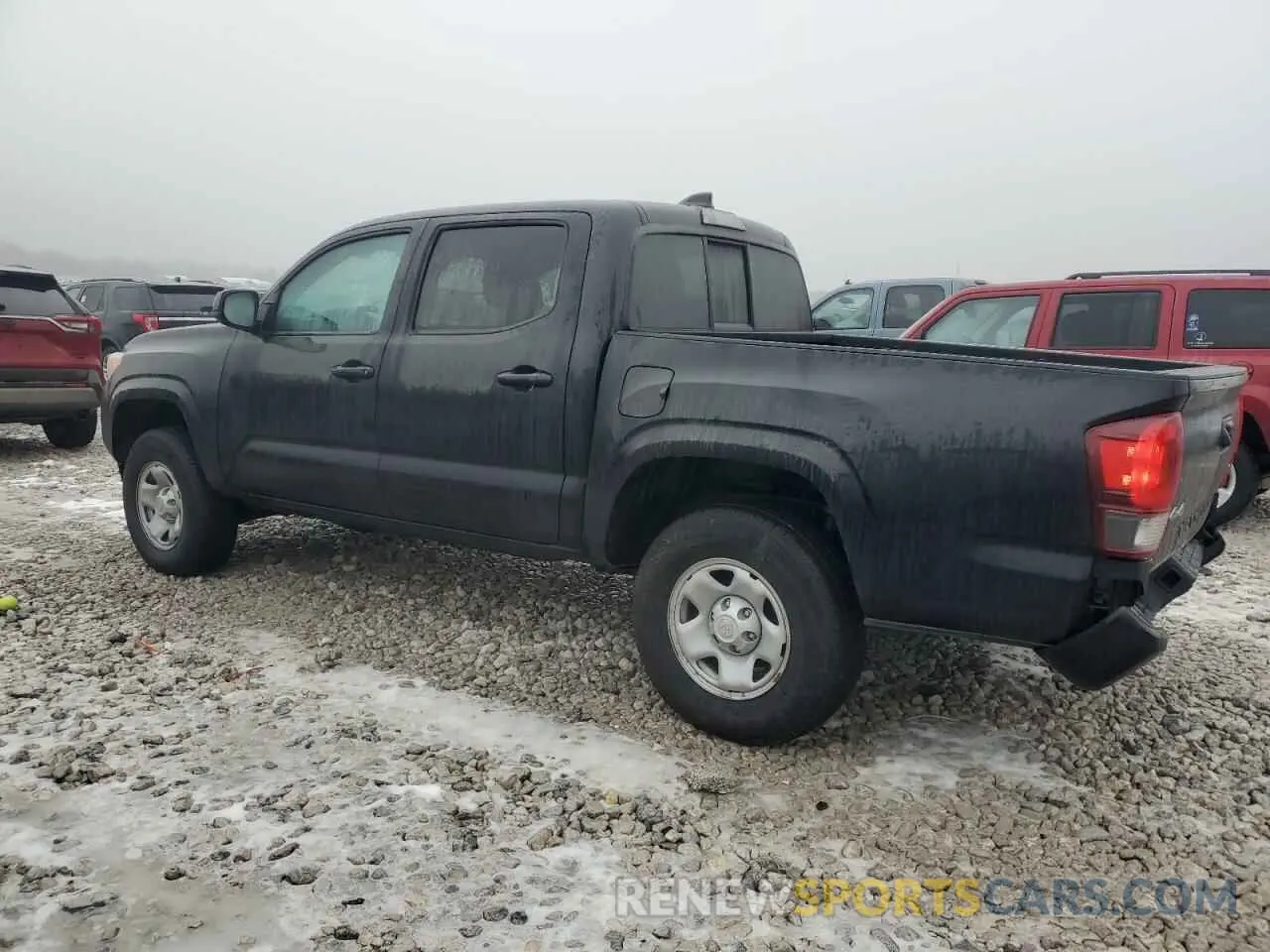 2 Photograph of a damaged car 3TMCZ5AN0NM523968 TOYOTA TACOMA 2022