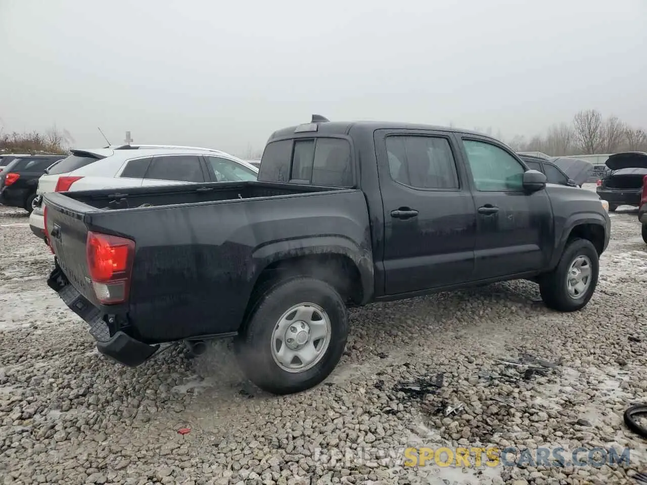 3 Photograph of a damaged car 3TMCZ5AN0NM523968 TOYOTA TACOMA 2022