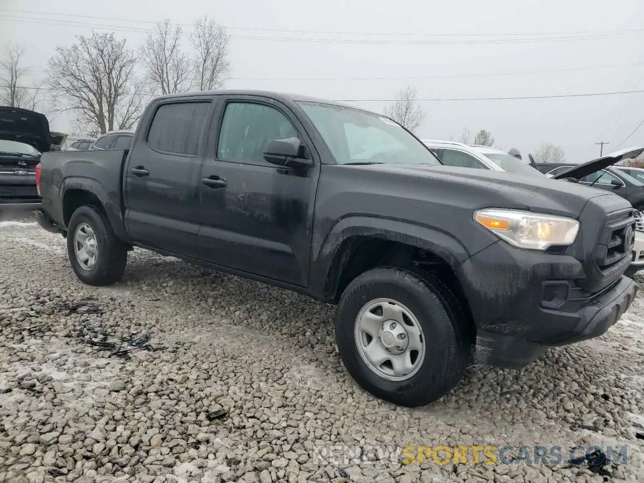 4 Photograph of a damaged car 3TMCZ5AN0NM523968 TOYOTA TACOMA 2022