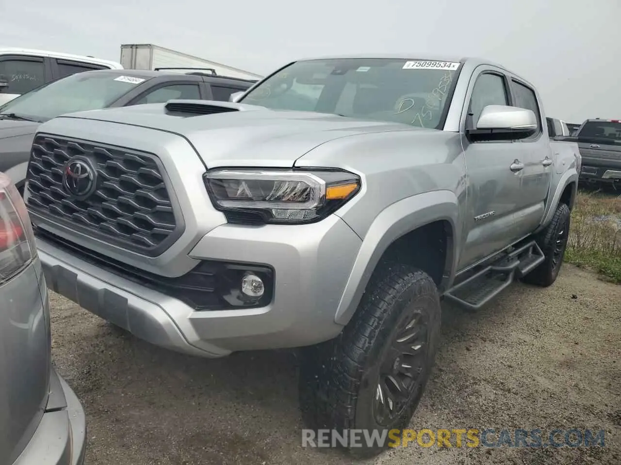 1 Photograph of a damaged car 3TMCZ5AN0NM528815 TOYOTA TACOMA 2022