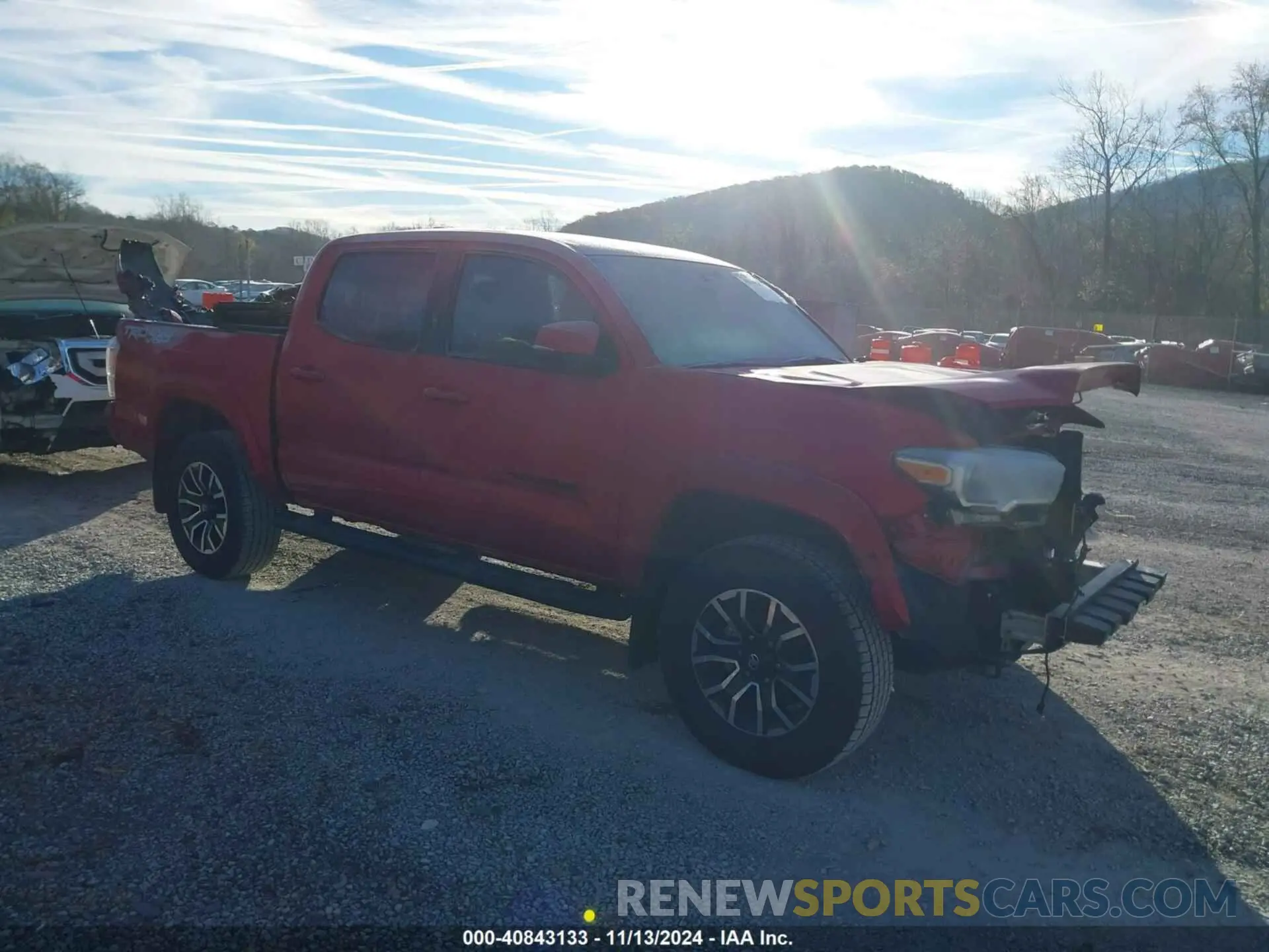 1 Photograph of a damaged car 3TMCZ5AN0NM531682 TOYOTA TACOMA 2022