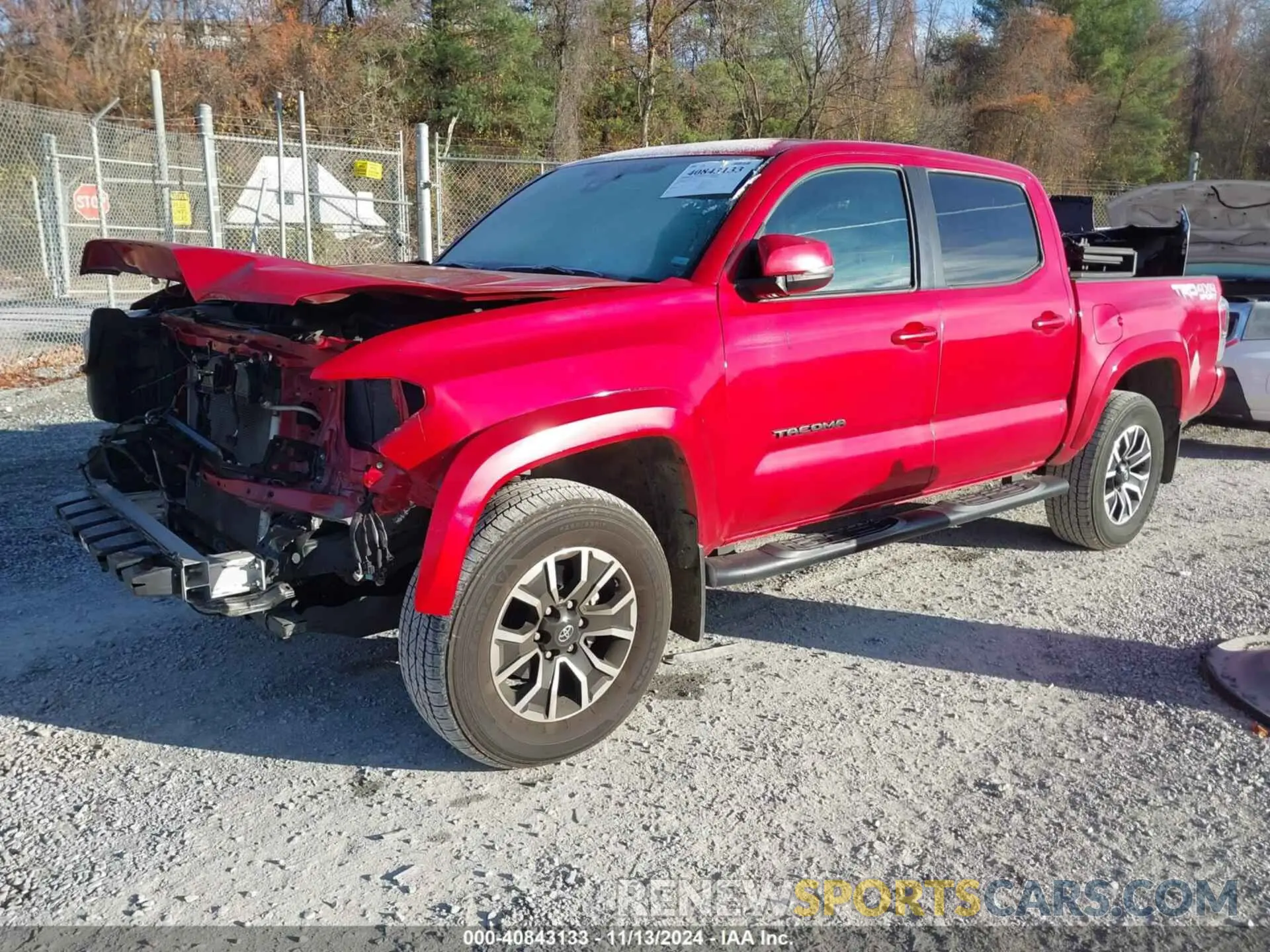 2 Photograph of a damaged car 3TMCZ5AN0NM531682 TOYOTA TACOMA 2022