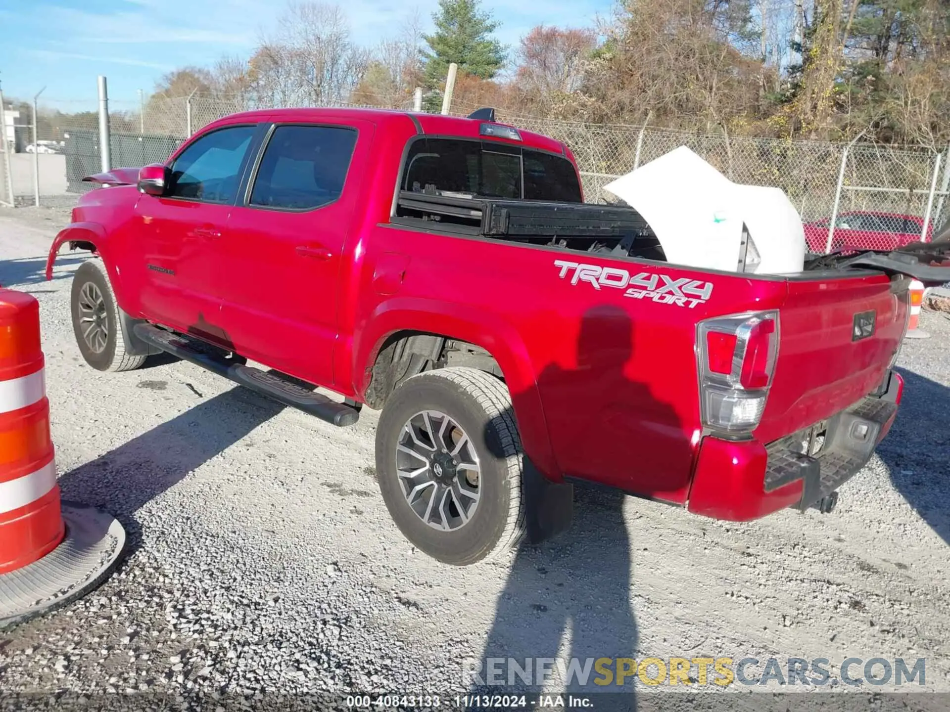 3 Photograph of a damaged car 3TMCZ5AN0NM531682 TOYOTA TACOMA 2022
