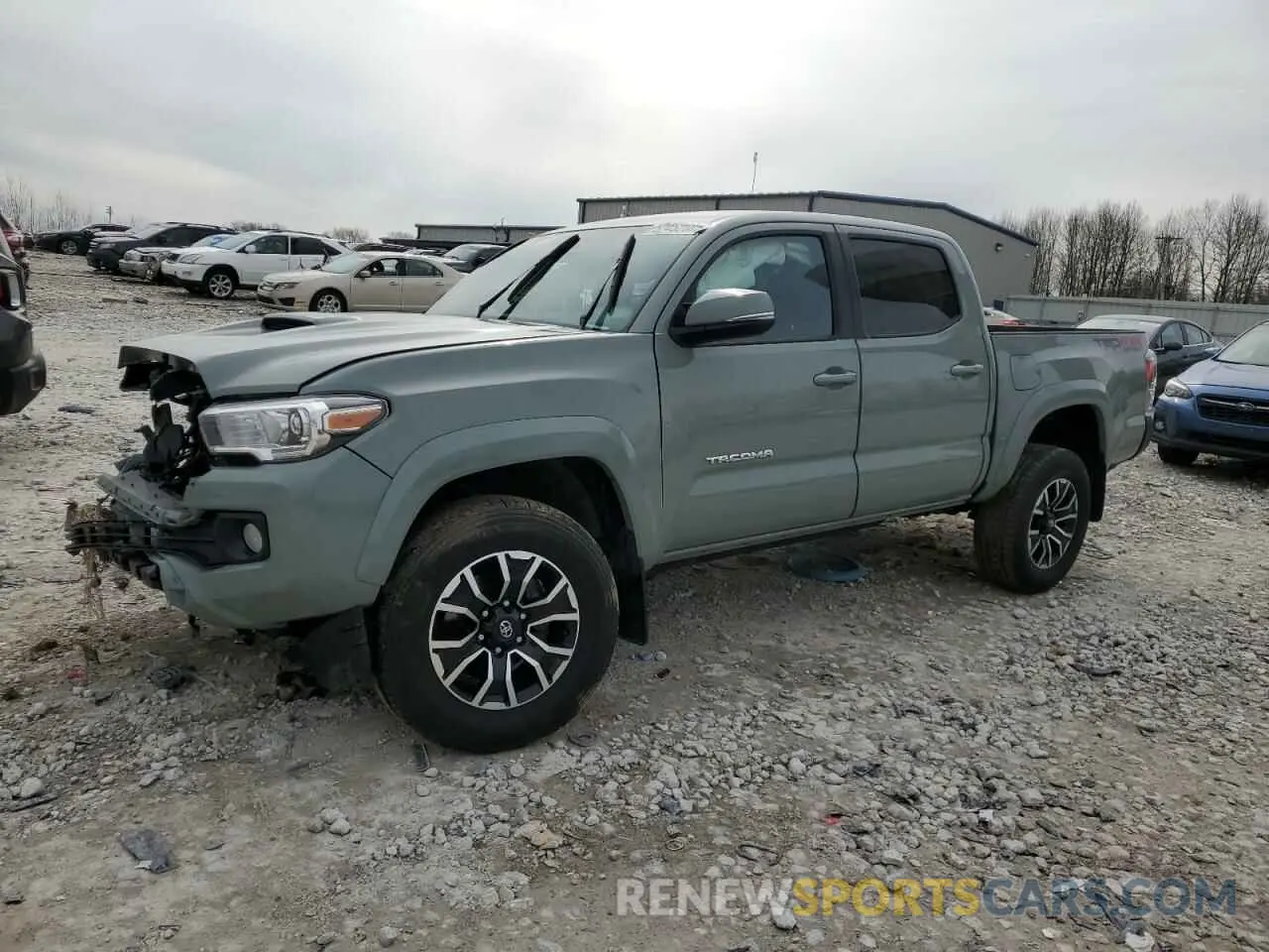 1 Photograph of a damaged car 3TMCZ5AN1NM456300 TOYOTA TACOMA 2022