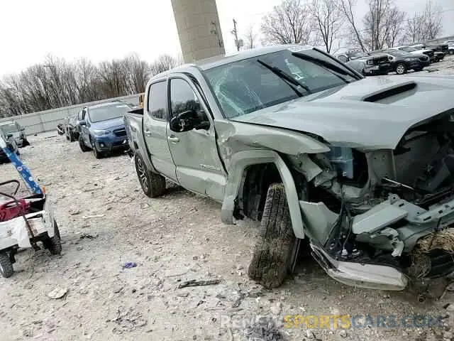 11 Photograph of a damaged car 3TMCZ5AN1NM456300 TOYOTA TACOMA 2022