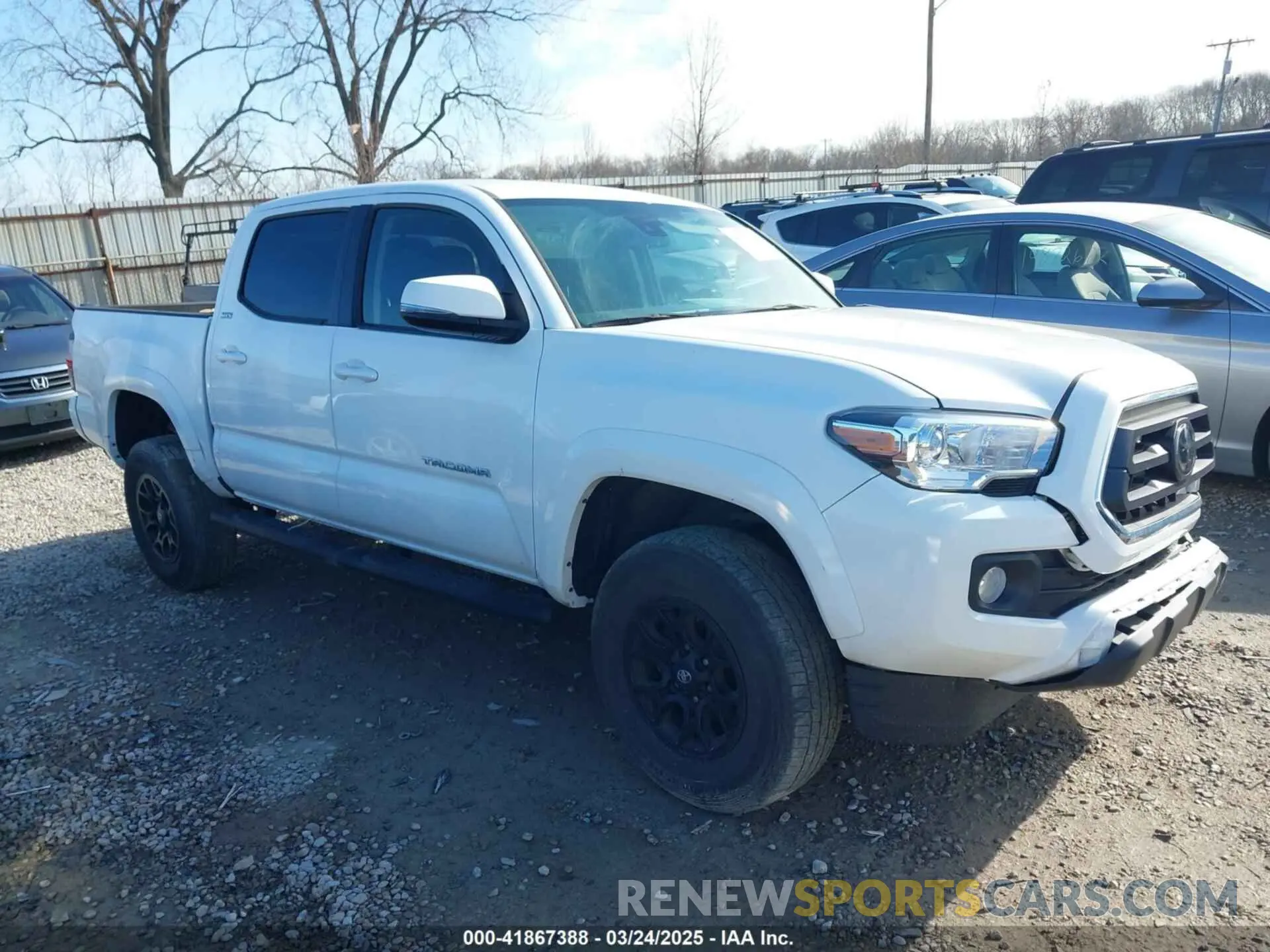 1 Photograph of a damaged car 3TMCZ5AN1NM464462 TOYOTA TACOMA 2022