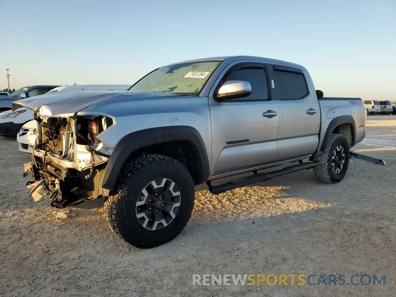 1 Photograph of a damaged car 3TMCZ5AN1NM467085 TOYOTA TACOMA 2022