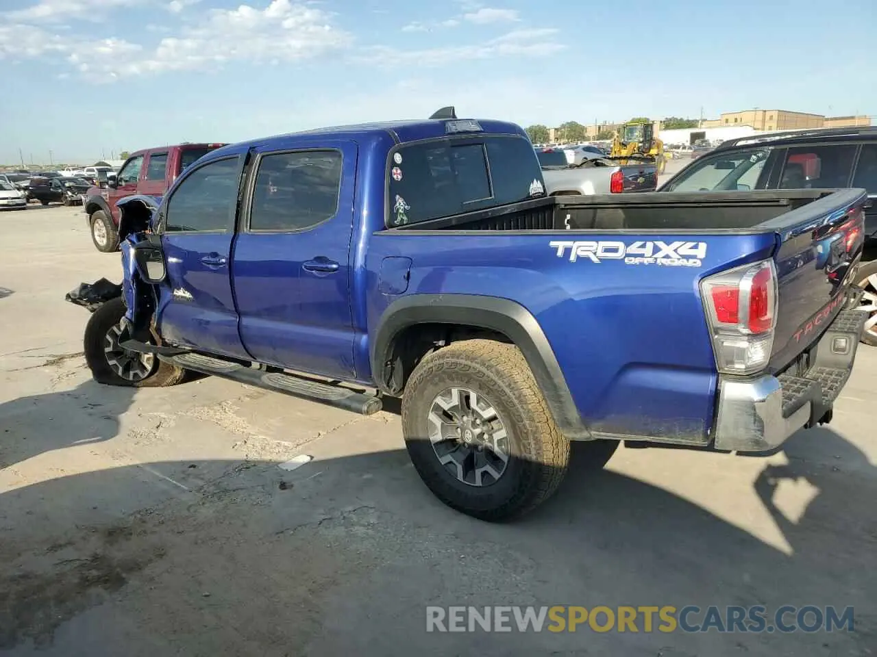 2 Photograph of a damaged car 3TMCZ5AN1NM468754 TOYOTA TACOMA 2022