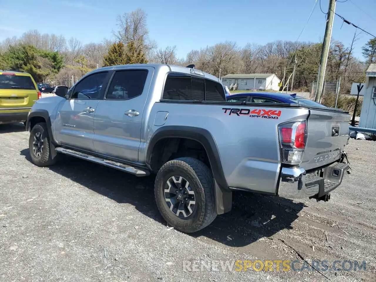 2 Photograph of a damaged car 3TMCZ5AN1NM469337 TOYOTA TACOMA 2022