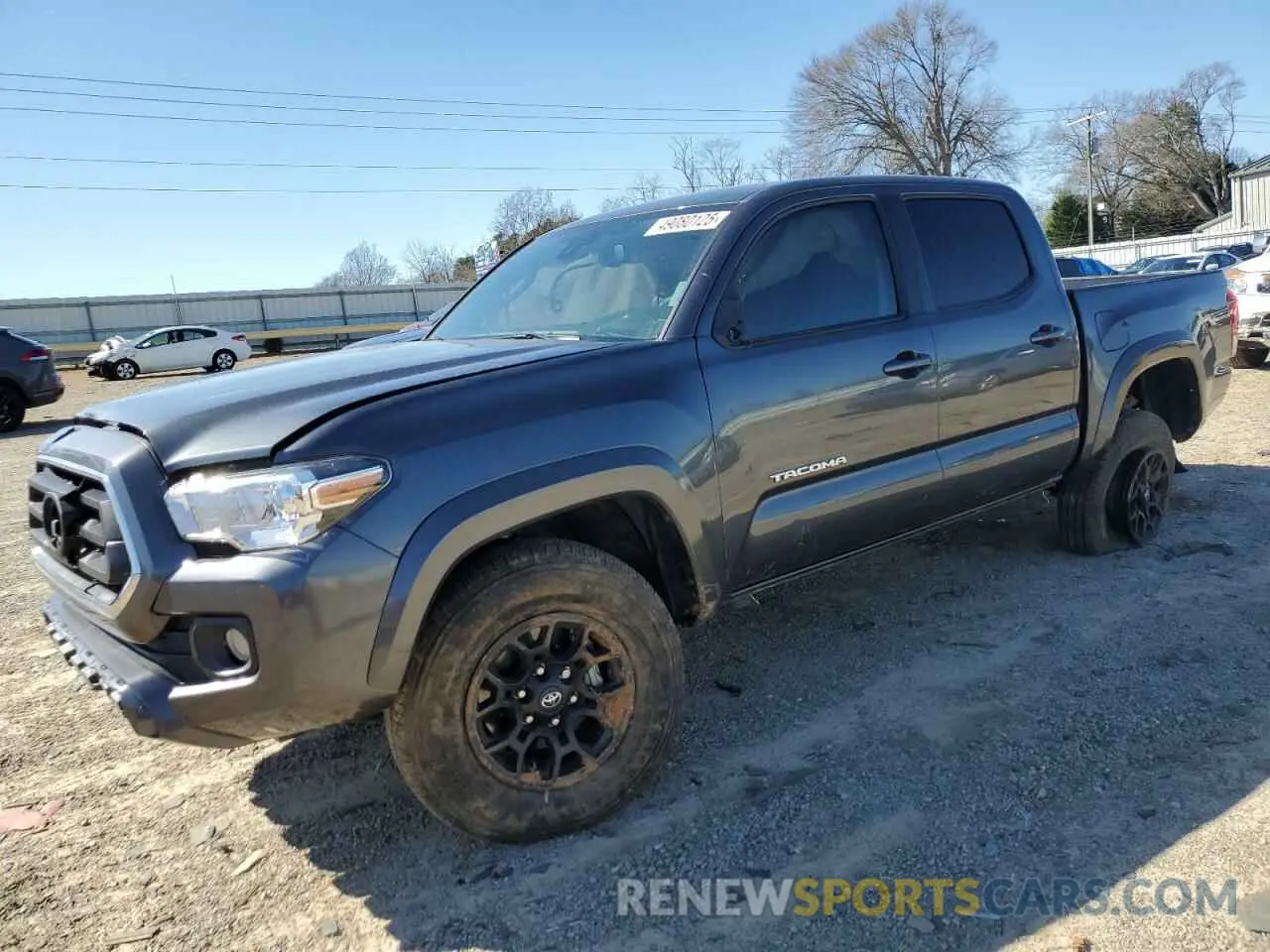 1 Photograph of a damaged car 3TMCZ5AN1NM495405 TOYOTA TACOMA 2022