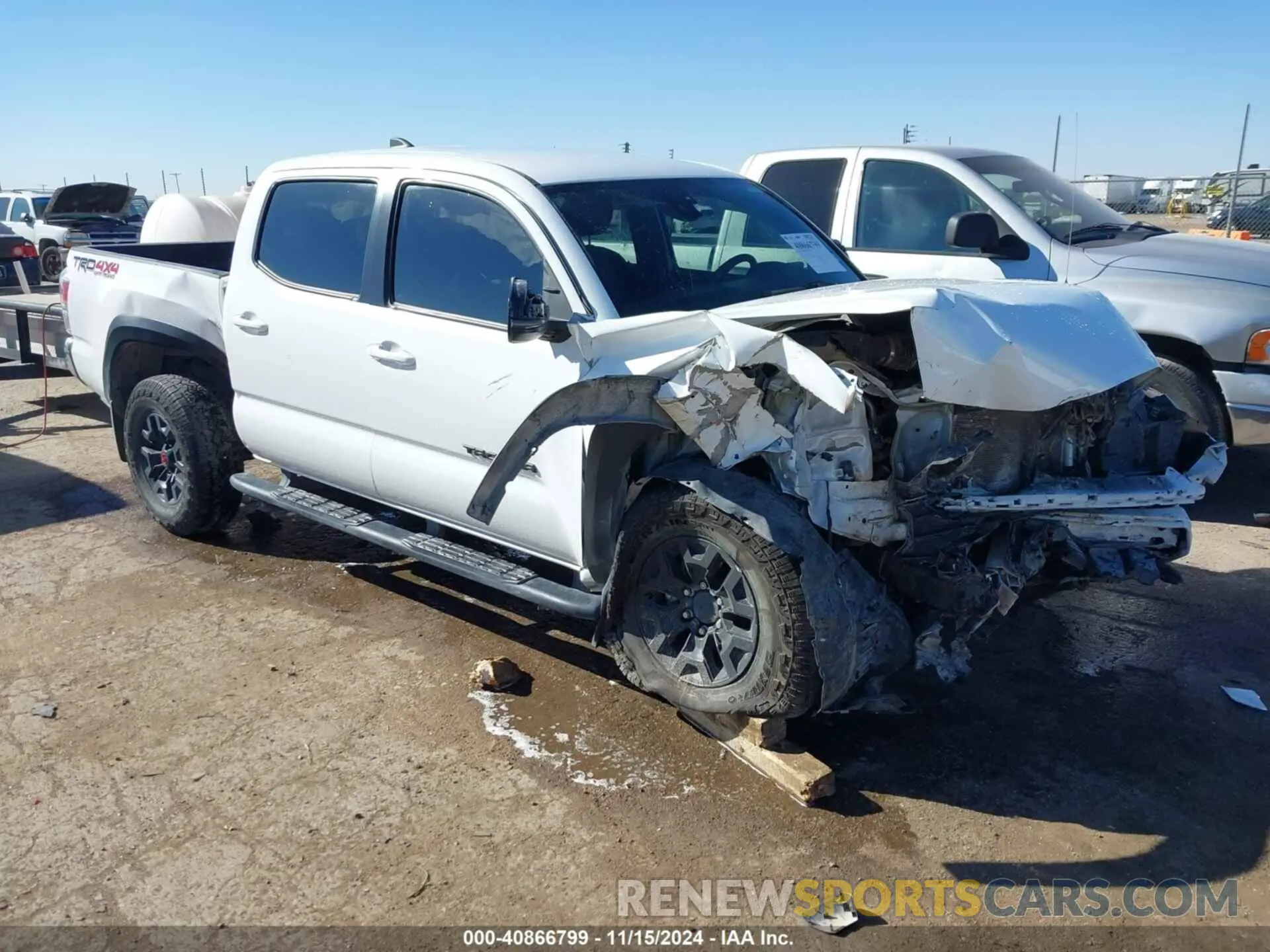 1 Photograph of a damaged car 3TMCZ5AN1NM498224 TOYOTA TACOMA 2022