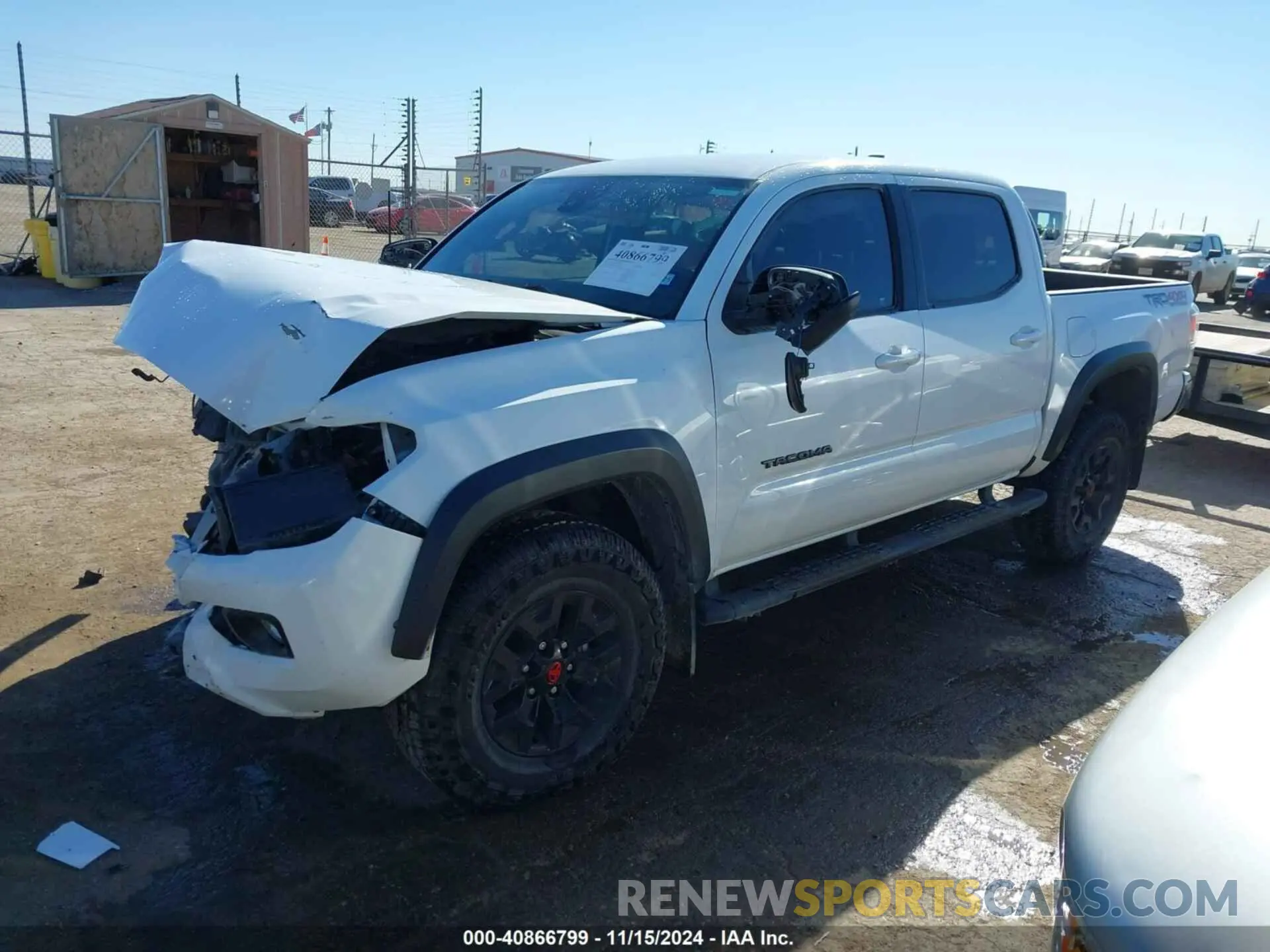 2 Photograph of a damaged car 3TMCZ5AN1NM498224 TOYOTA TACOMA 2022