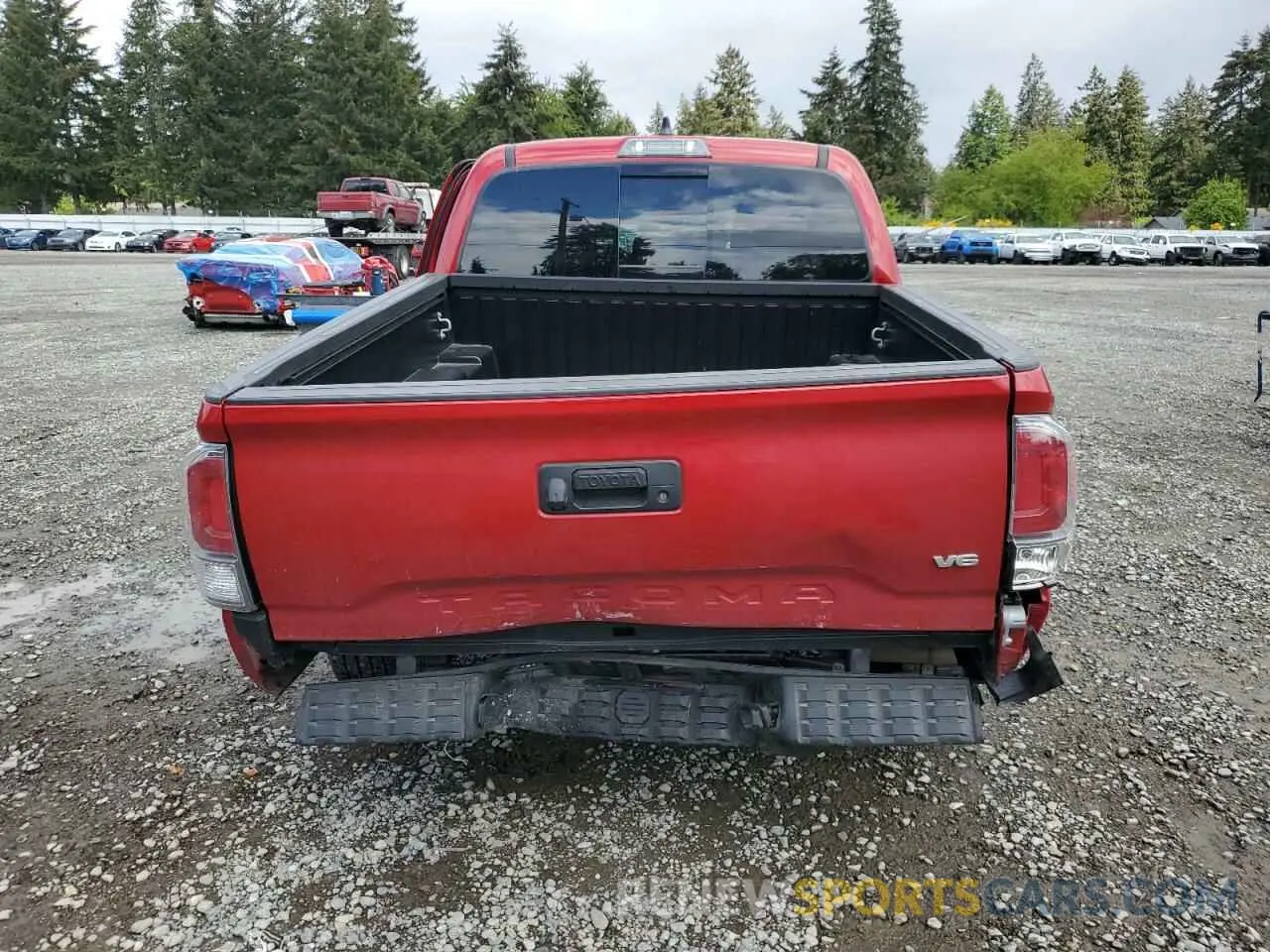 6 Photograph of a damaged car 3TMCZ5AN1NM501526 TOYOTA TACOMA 2022