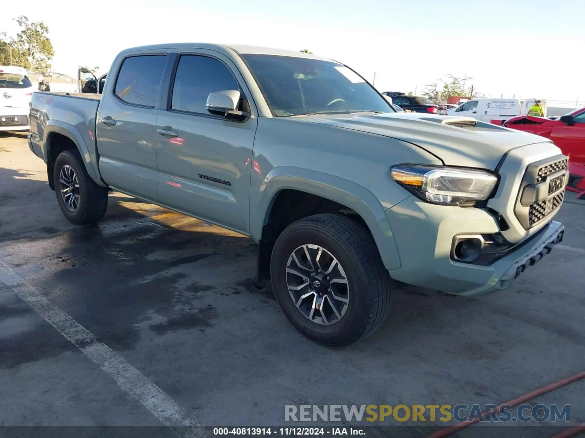 1 Photograph of a damaged car 3TMCZ5AN1NM509741 TOYOTA TACOMA 2022