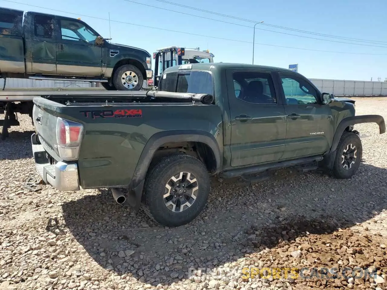 3 Photograph of a damaged car 3TMCZ5AN1NM512901 TOYOTA TACOMA 2022