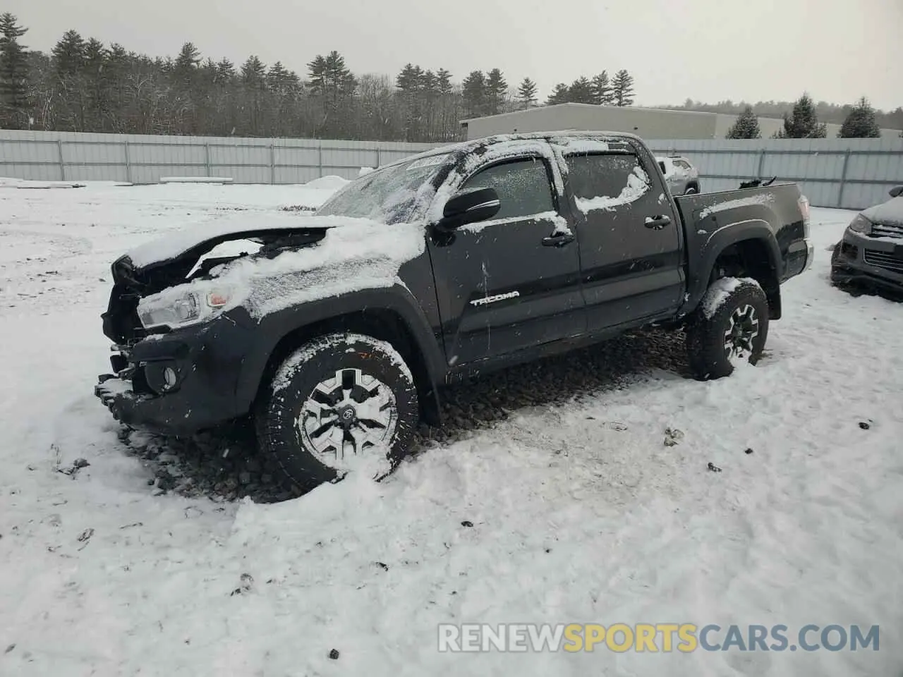 1 Photograph of a damaged car 3TMCZ5AN1NM523087 TOYOTA TACOMA 2022