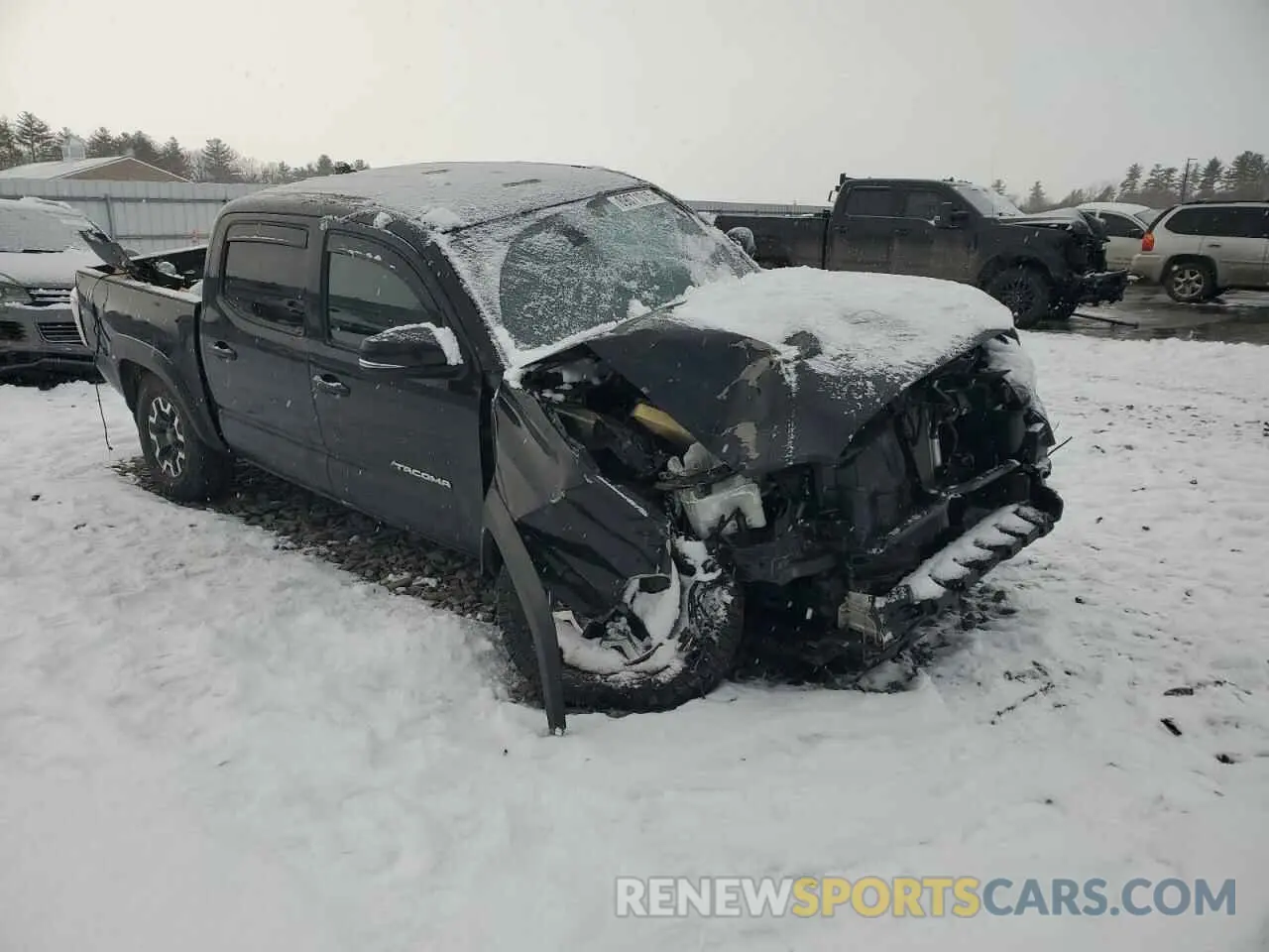 4 Photograph of a damaged car 3TMCZ5AN1NM523087 TOYOTA TACOMA 2022