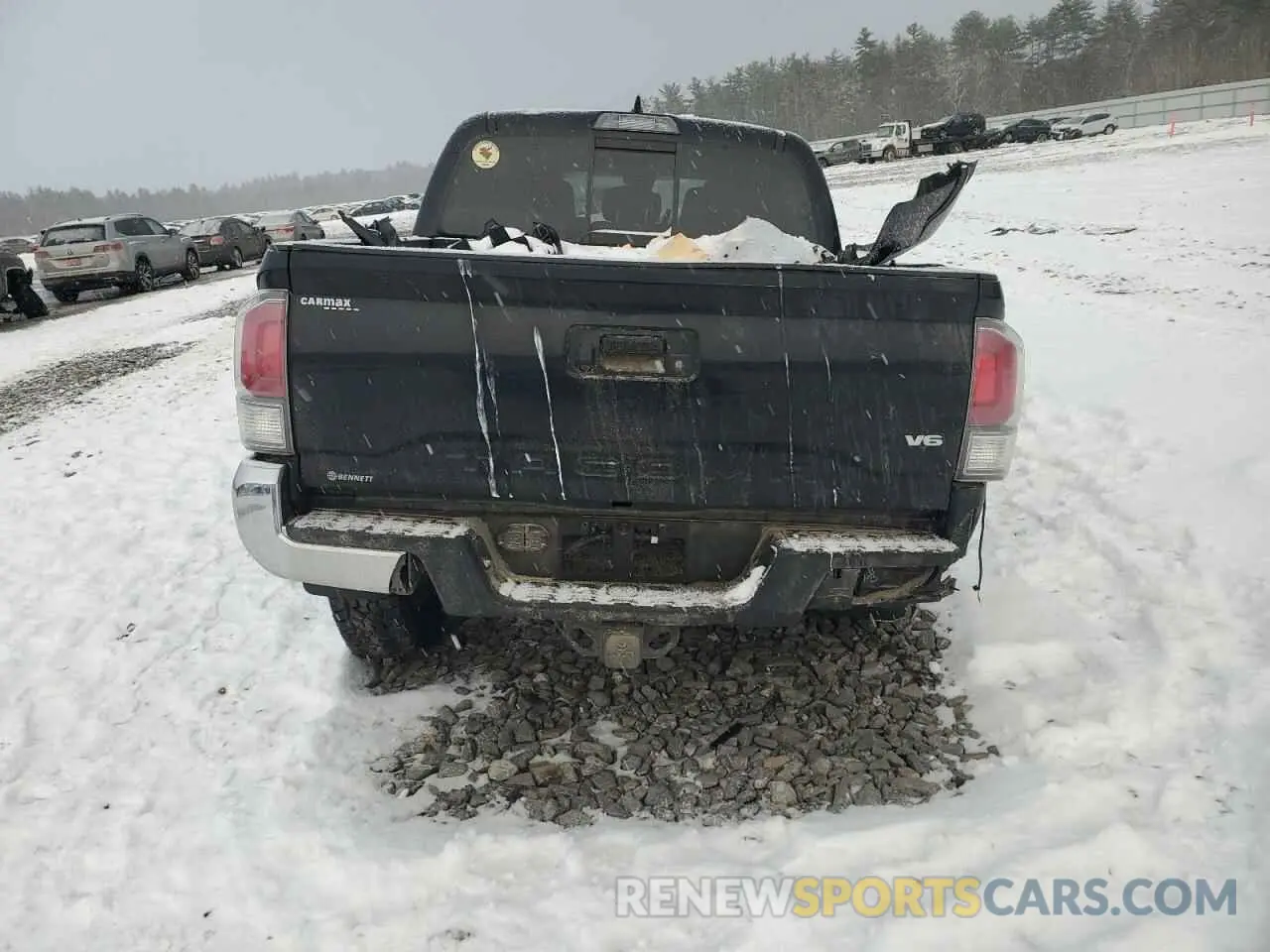 6 Photograph of a damaged car 3TMCZ5AN1NM523087 TOYOTA TACOMA 2022