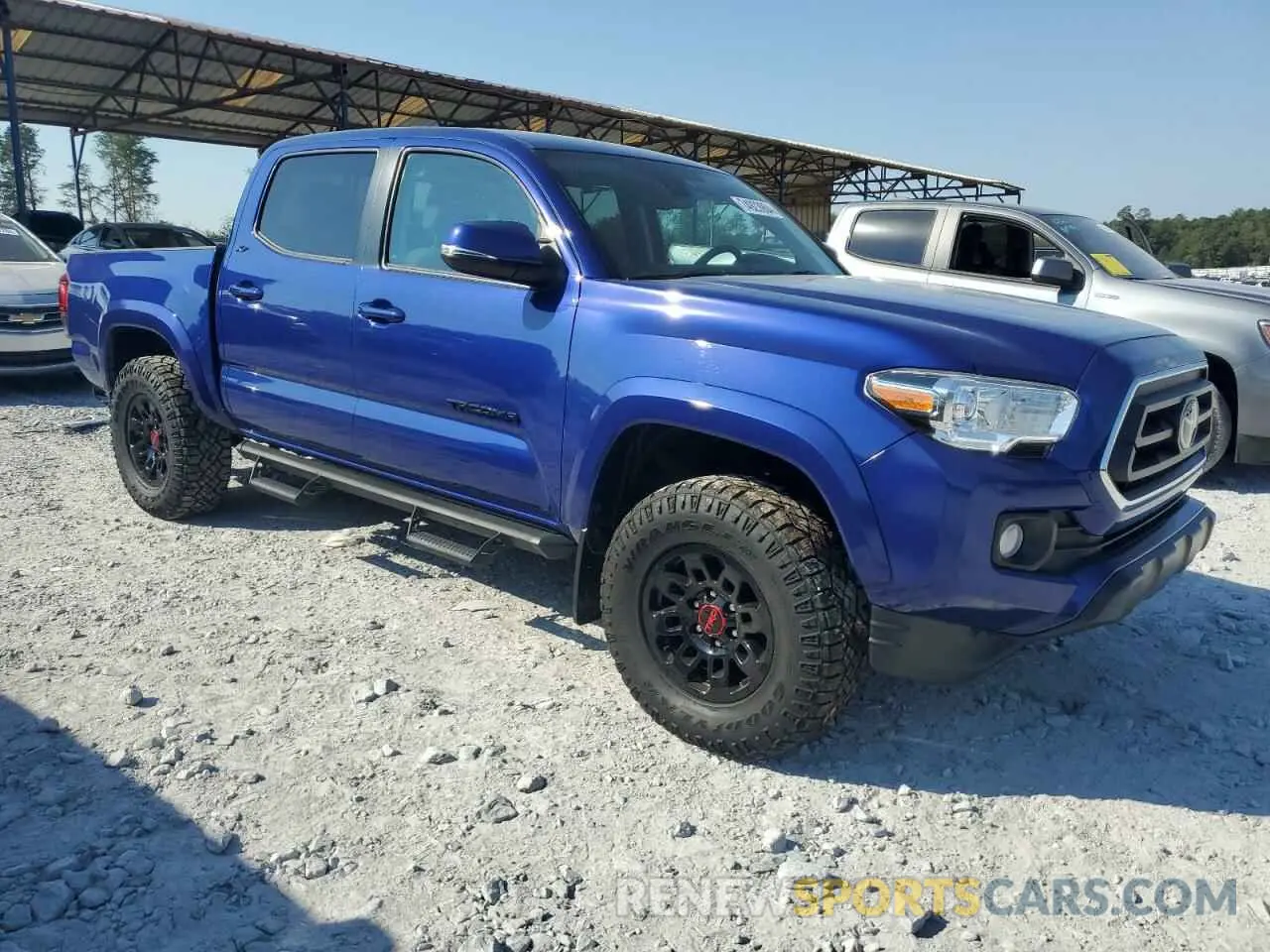 4 Photograph of a damaged car 3TMCZ5AN2NM454006 TOYOTA TACOMA 2022