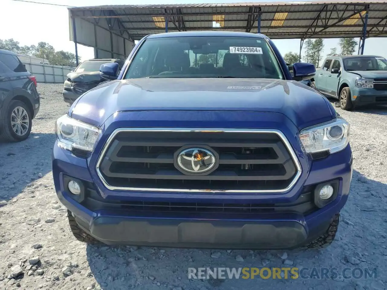 5 Photograph of a damaged car 3TMCZ5AN2NM454006 TOYOTA TACOMA 2022
