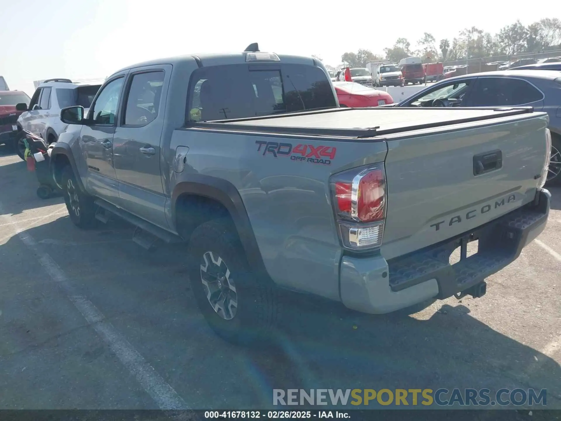 3 Photograph of a damaged car 3TMCZ5AN2NM455687 TOYOTA TACOMA 2022