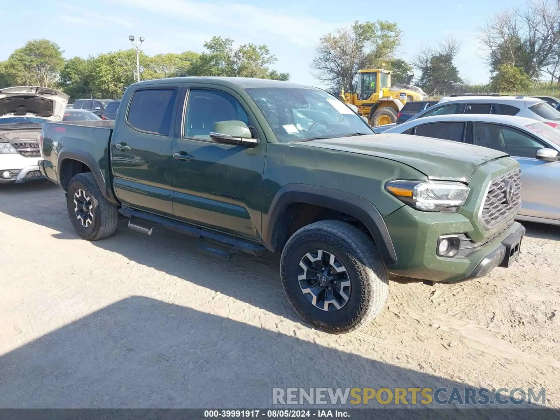 1 Photograph of a damaged car 3TMCZ5AN2NM461585 TOYOTA TACOMA 2022