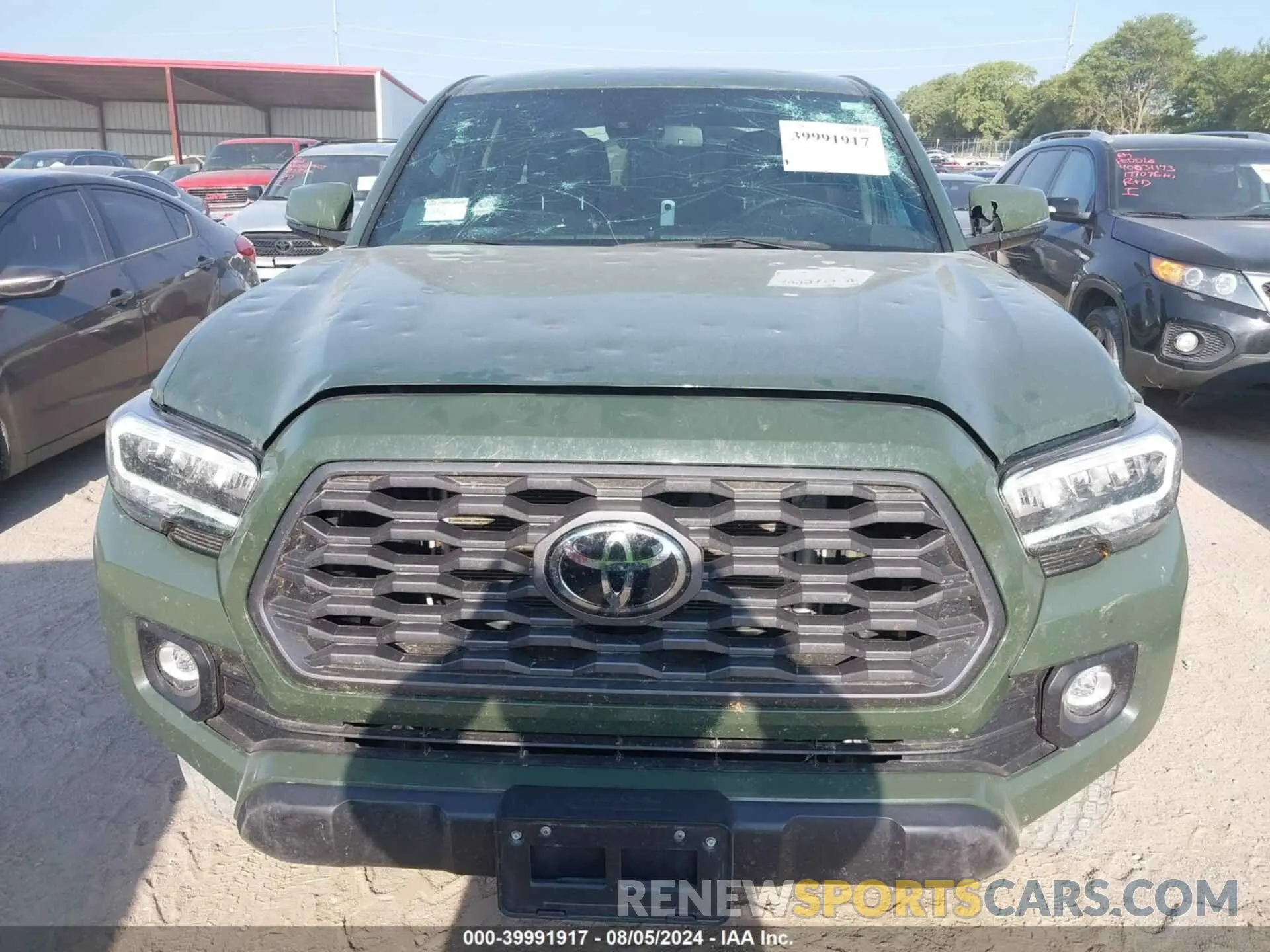 6 Photograph of a damaged car 3TMCZ5AN2NM461585 TOYOTA TACOMA 2022