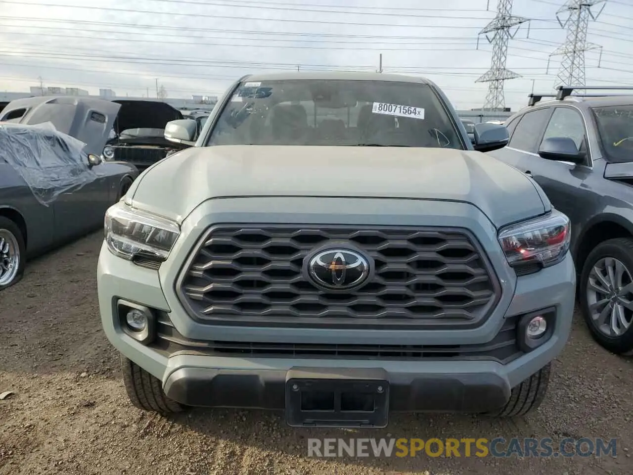 5 Photograph of a damaged car 3TMCZ5AN2NM462297 TOYOTA TACOMA 2022