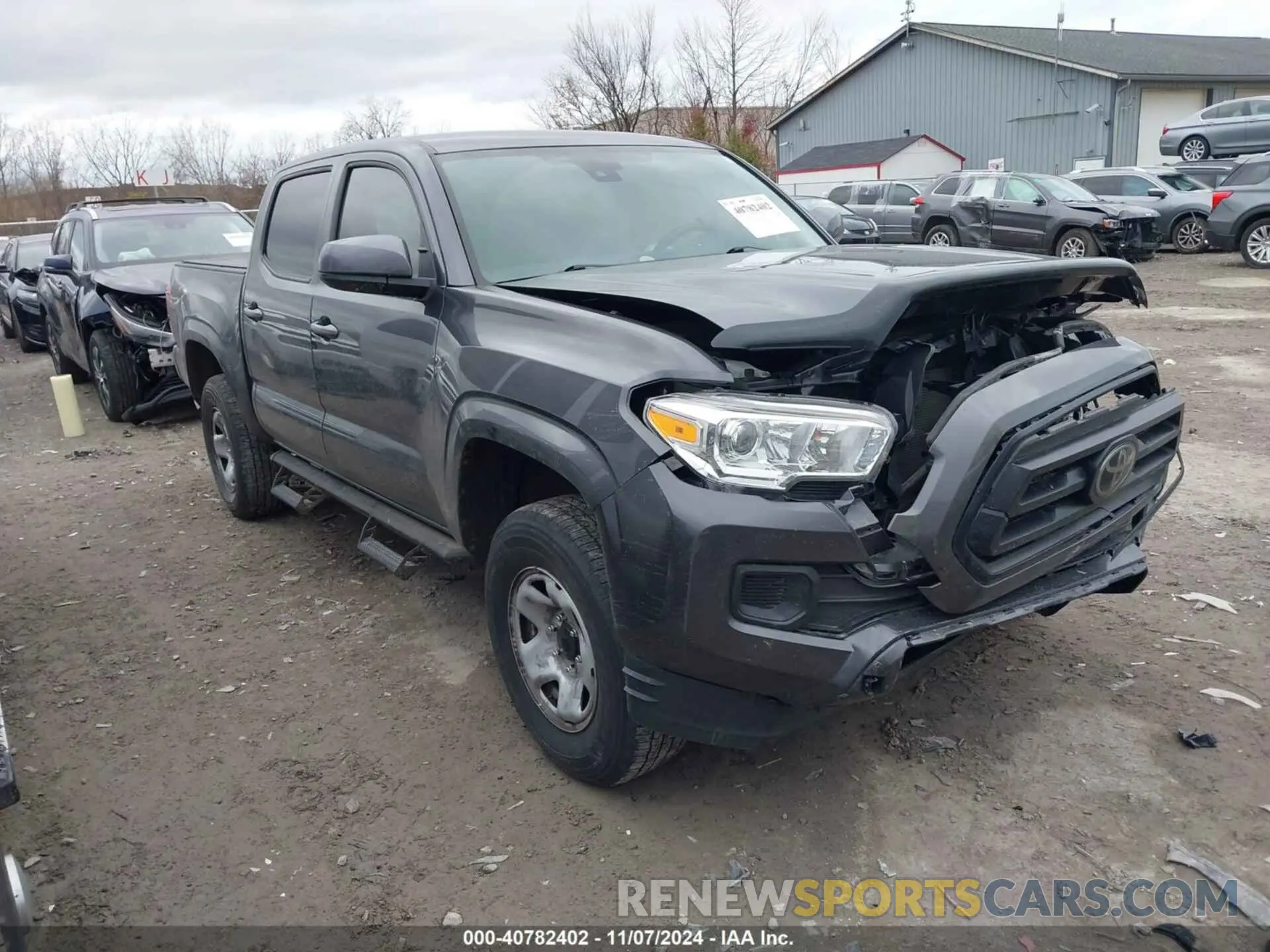 1 Photograph of a damaged car 3TMCZ5AN2NM474384 TOYOTA TACOMA 2022