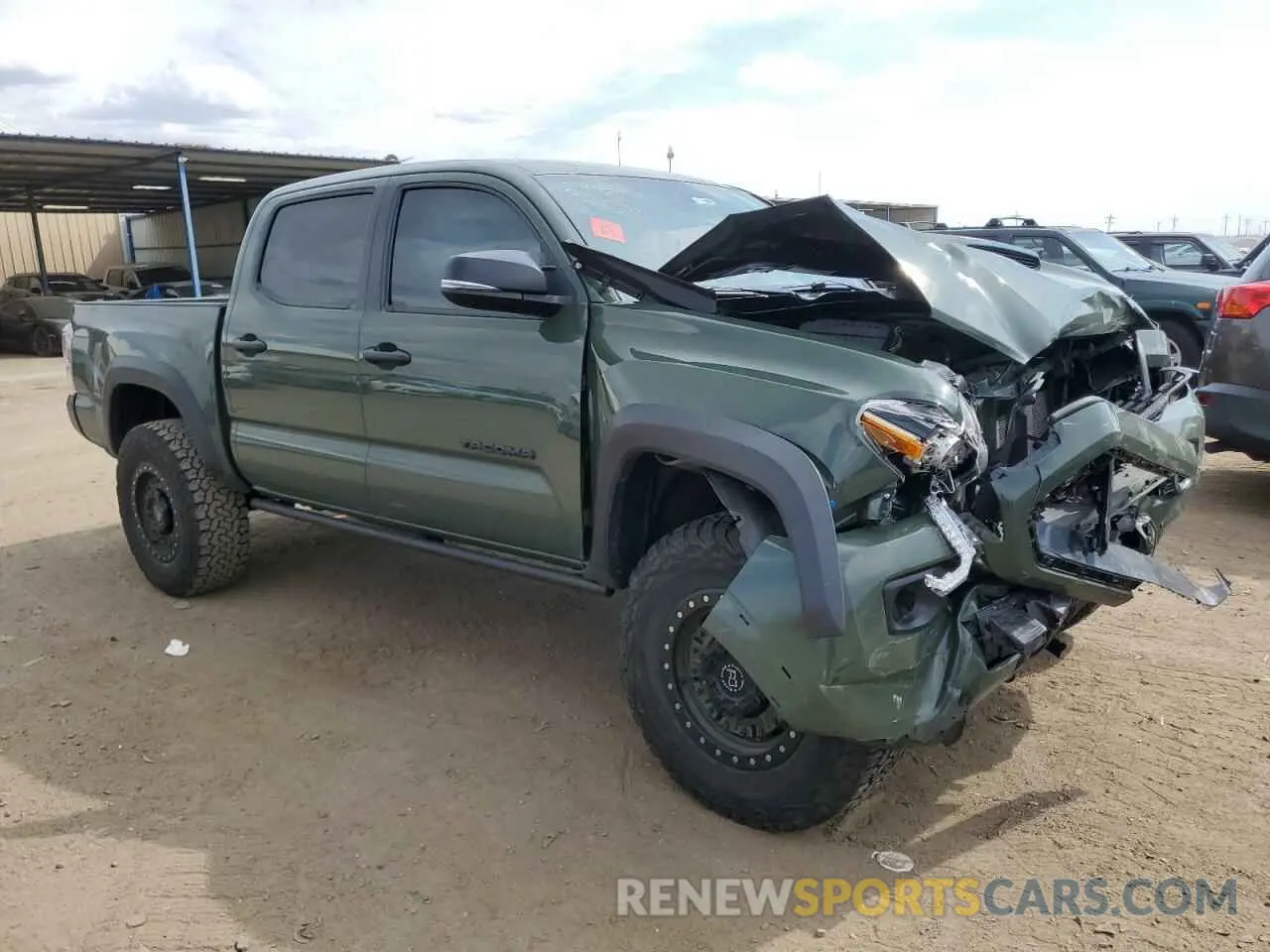 4 Photograph of a damaged car 3TMCZ5AN2NM490892 TOYOTA TACOMA 2022