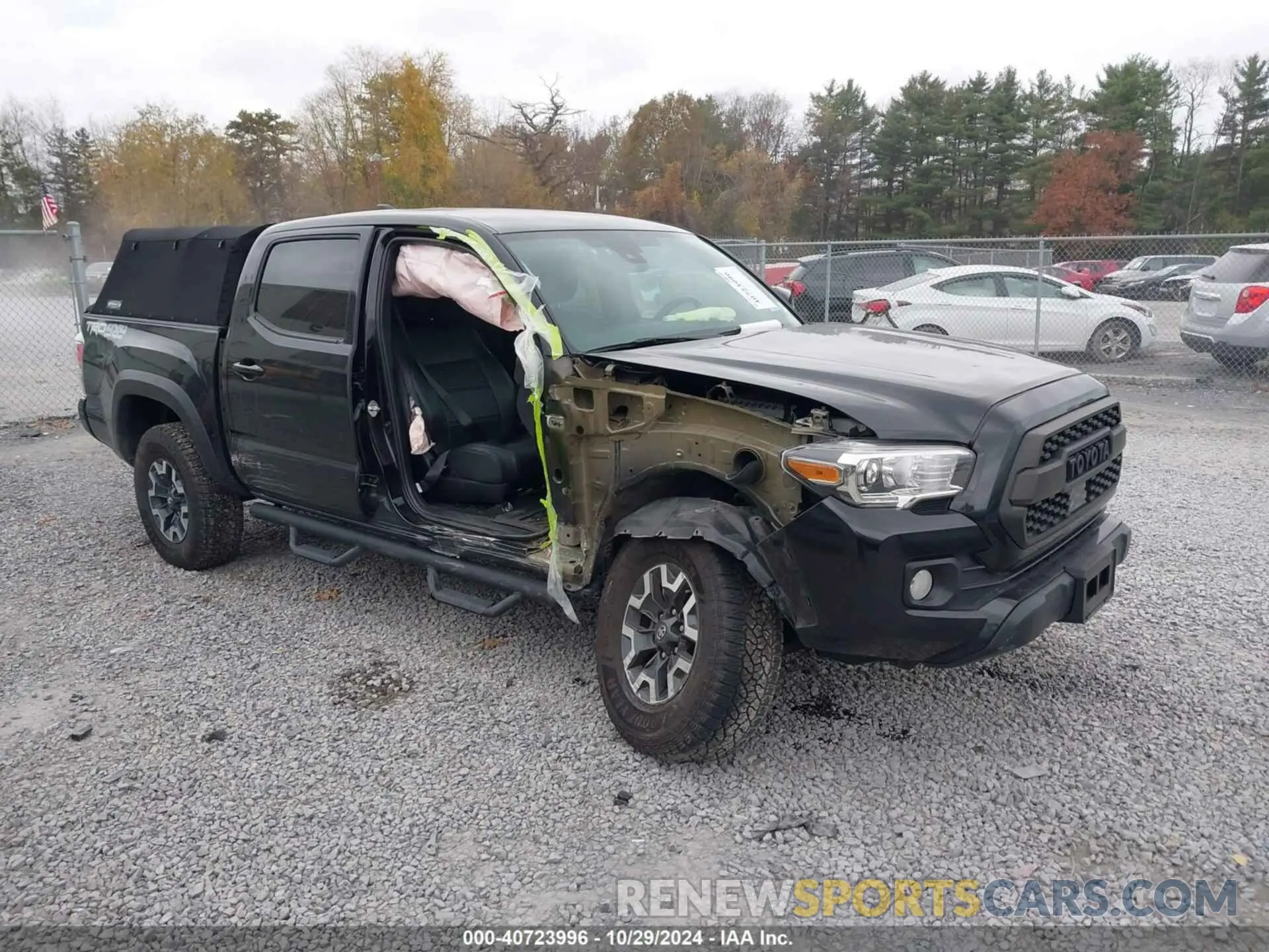 1 Photograph of a damaged car 3TMCZ5AN2NM494117 TOYOTA TACOMA 2022