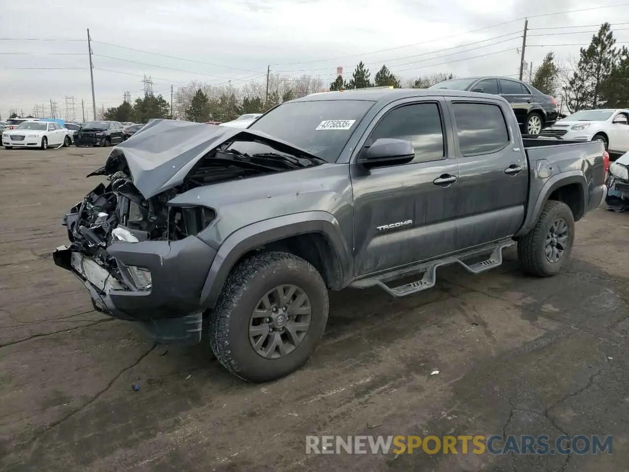 1 Photograph of a damaged car 3TMCZ5AN2NM510199 TOYOTA TACOMA 2022