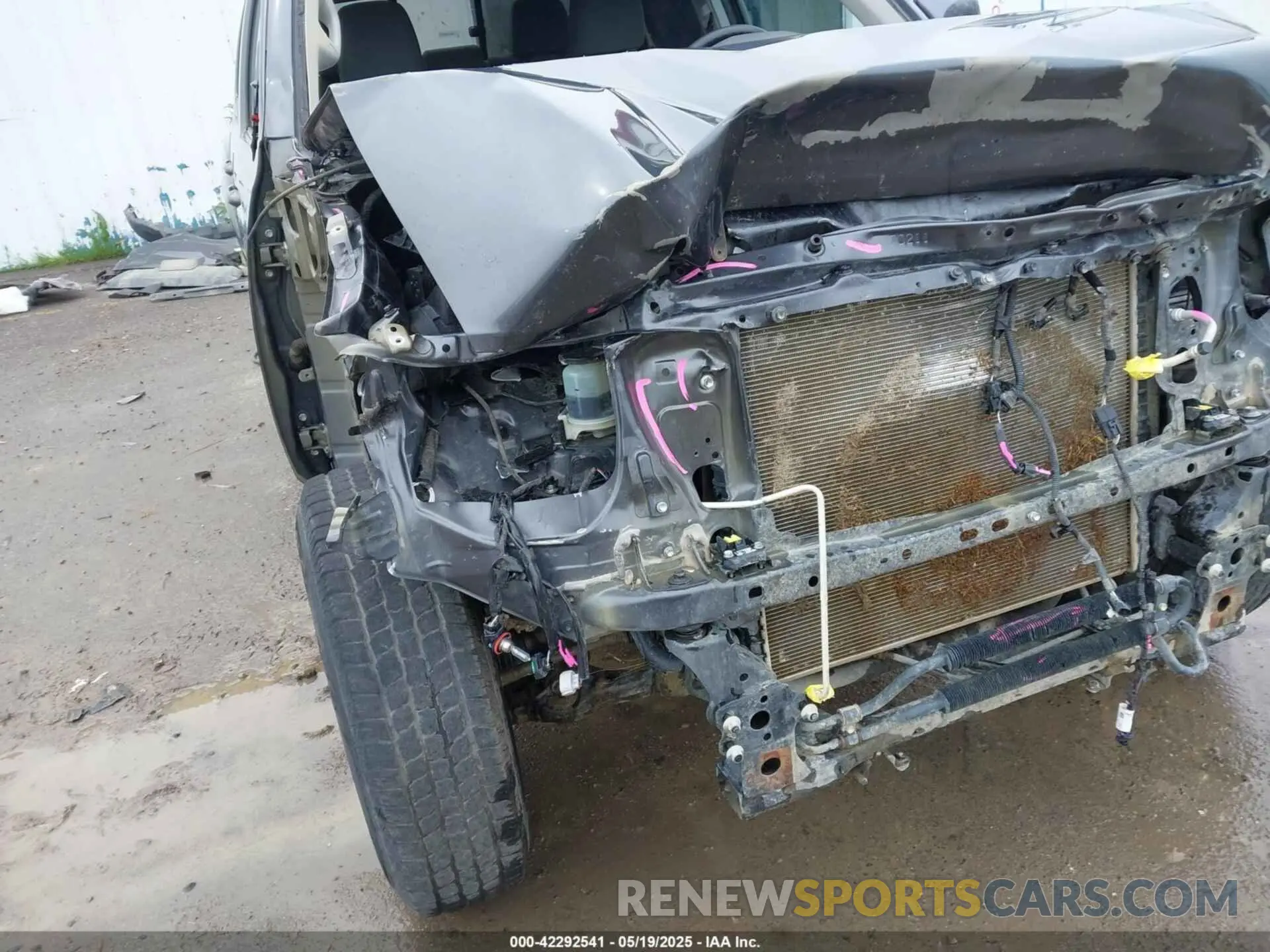 18 Photograph of a damaged car 3TMCZ5AN3NM466875 TOYOTA TACOMA 2022