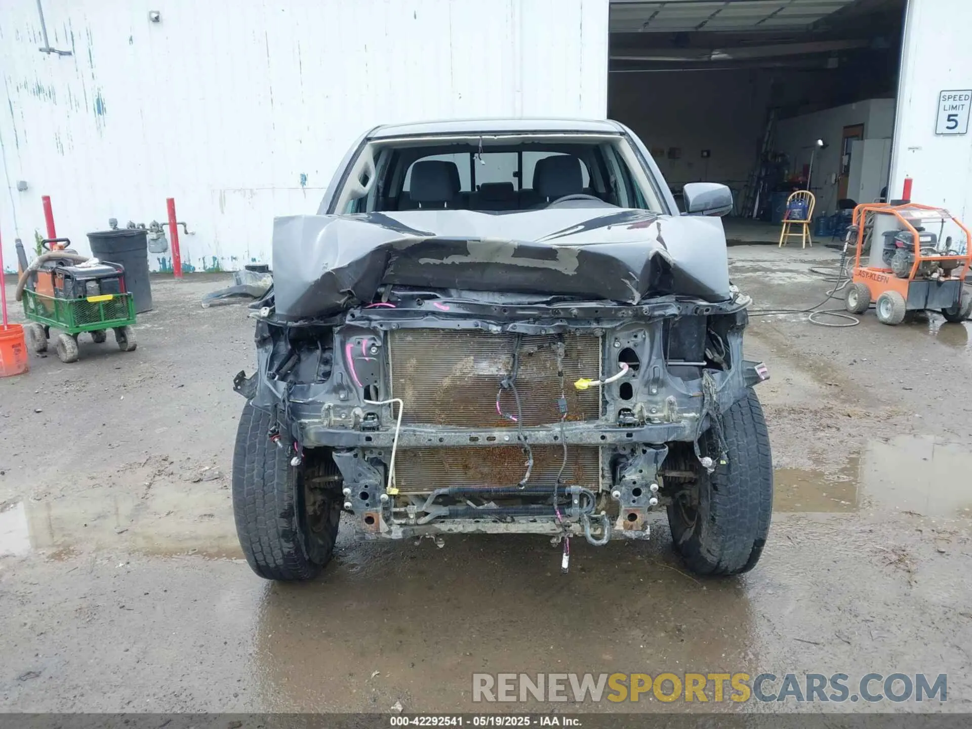 6 Photograph of a damaged car 3TMCZ5AN3NM466875 TOYOTA TACOMA 2022