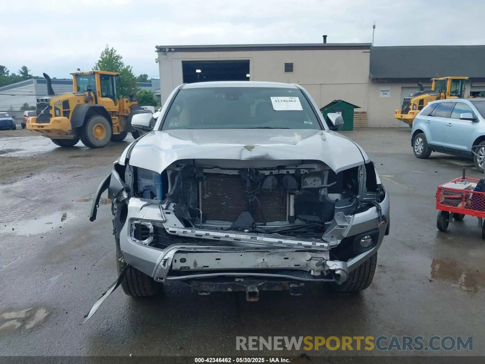 11 Photograph of a damaged car 3TMCZ5AN3NM468481 TOYOTA TACOMA 2022