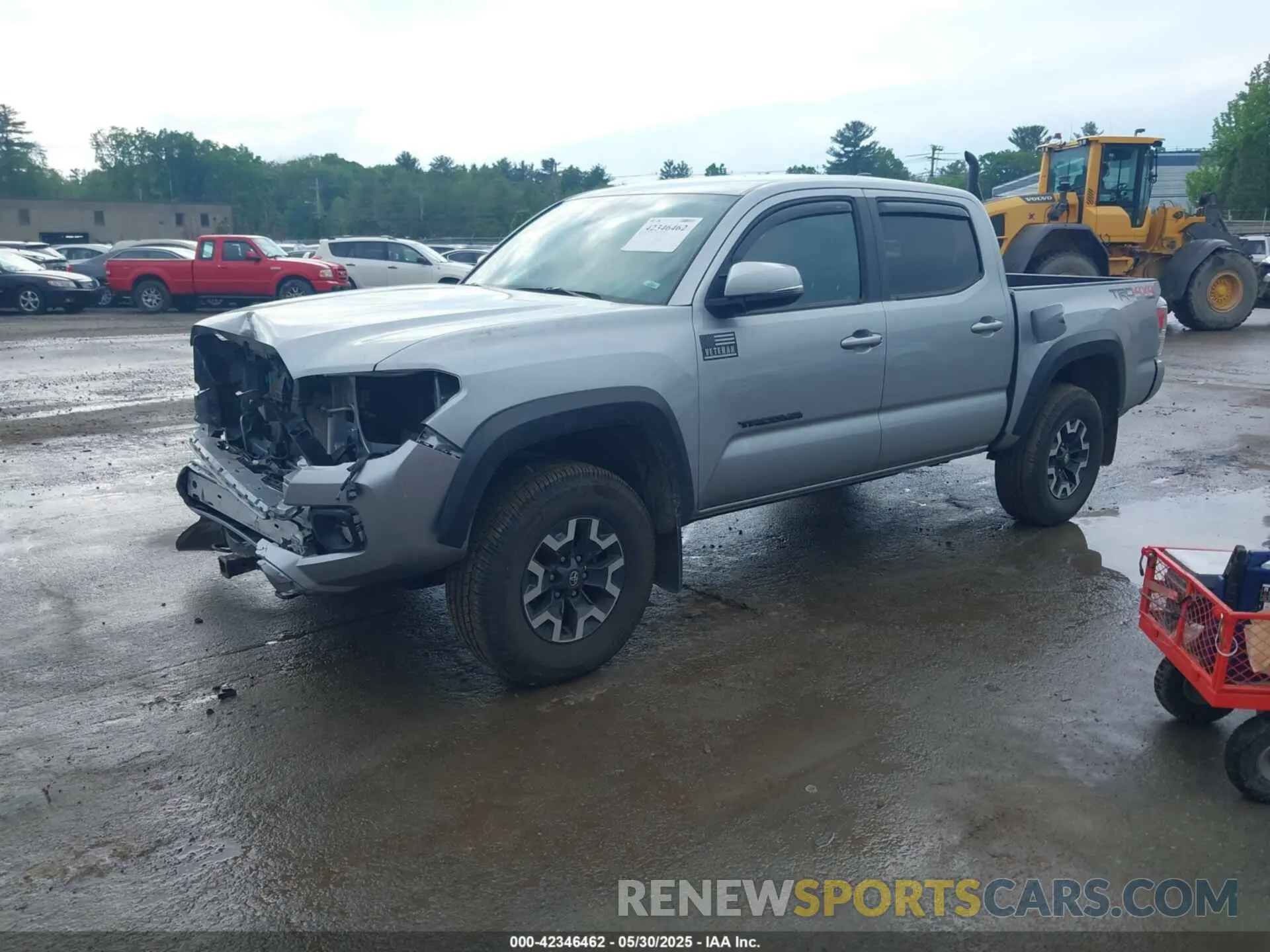 2 Photograph of a damaged car 3TMCZ5AN3NM468481 TOYOTA TACOMA 2022