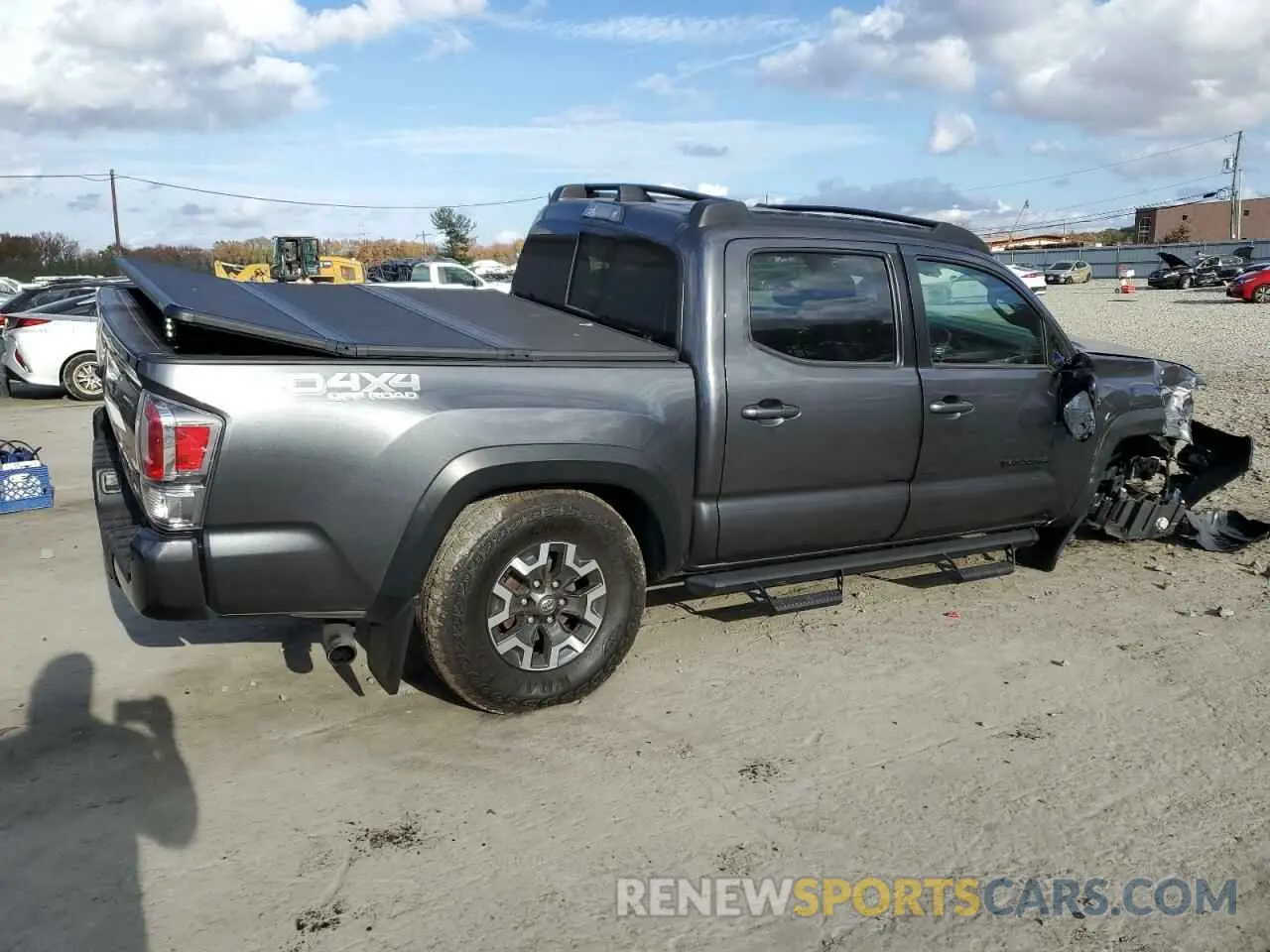 3 Photograph of a damaged car 3TMCZ5AN3NM477312 TOYOTA TACOMA 2022