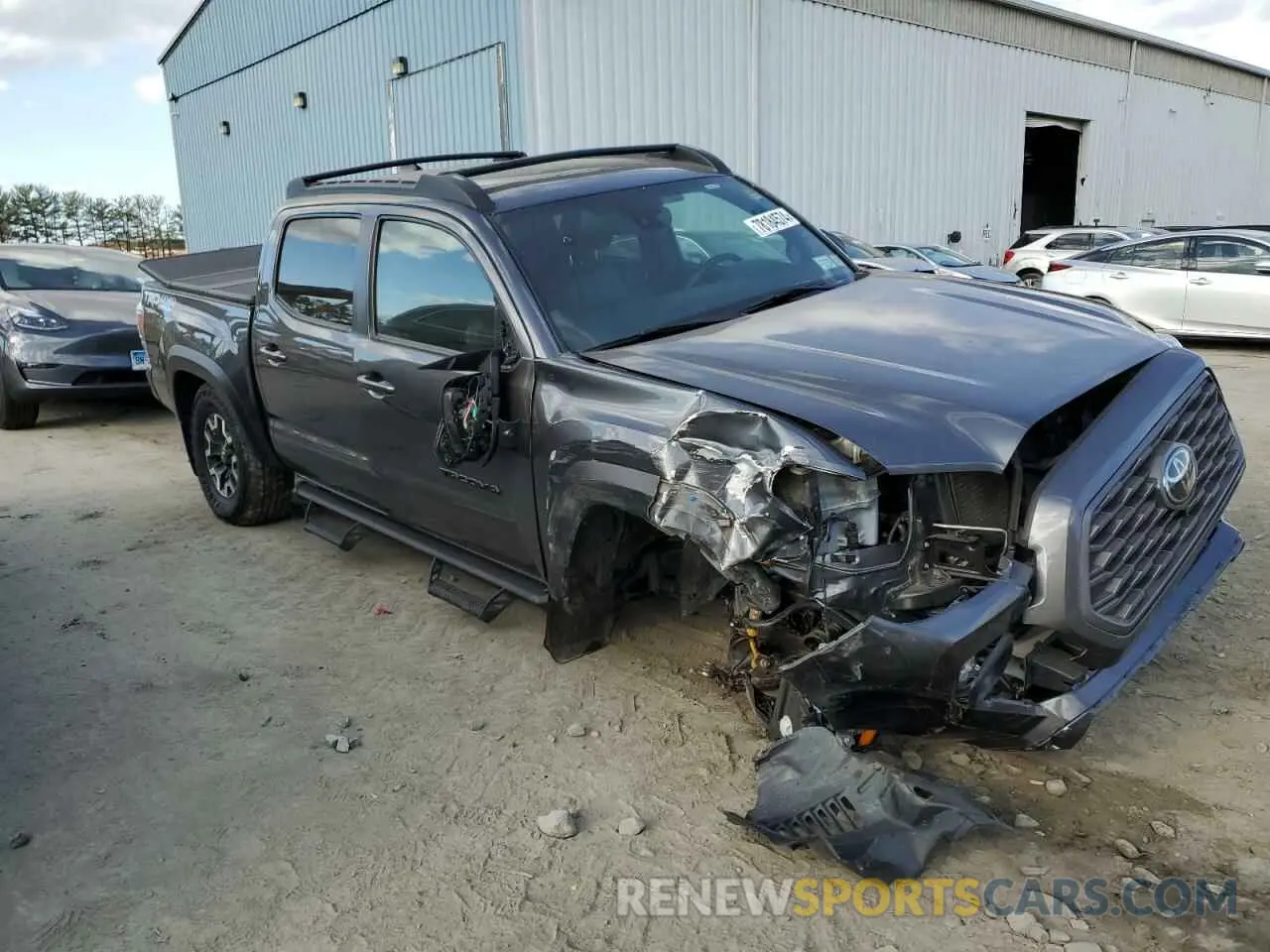 4 Photograph of a damaged car 3TMCZ5AN3NM477312 TOYOTA TACOMA 2022