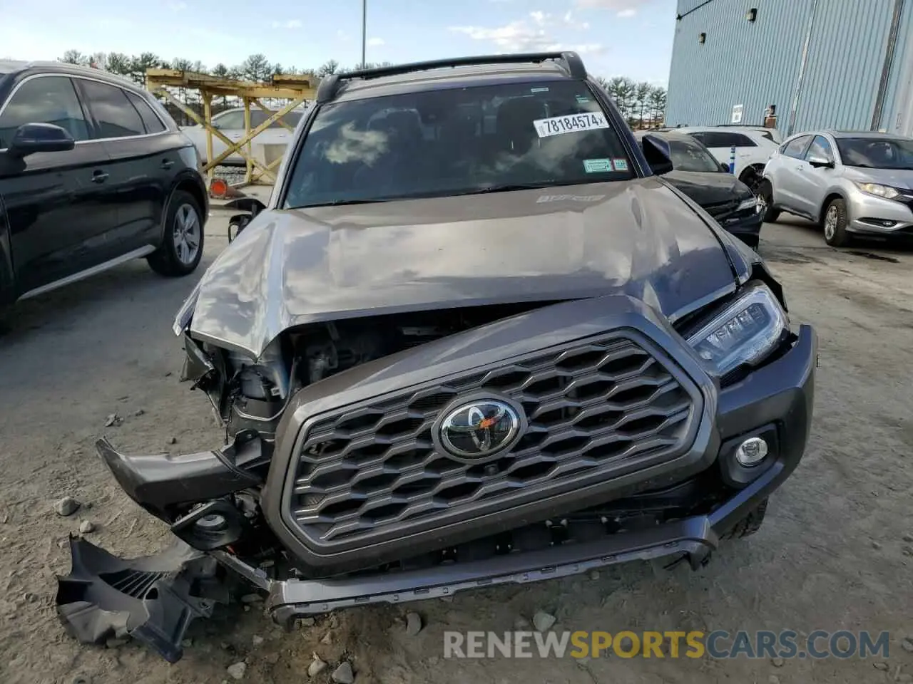 5 Photograph of a damaged car 3TMCZ5AN3NM477312 TOYOTA TACOMA 2022