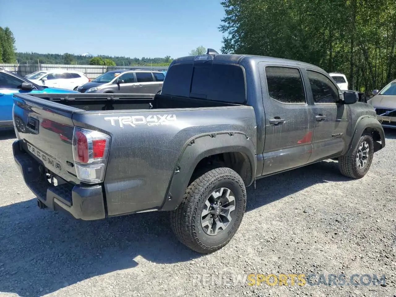 3 Photograph of a damaged car 3TMCZ5AN3NM485877 TOYOTA TACOMA 2022